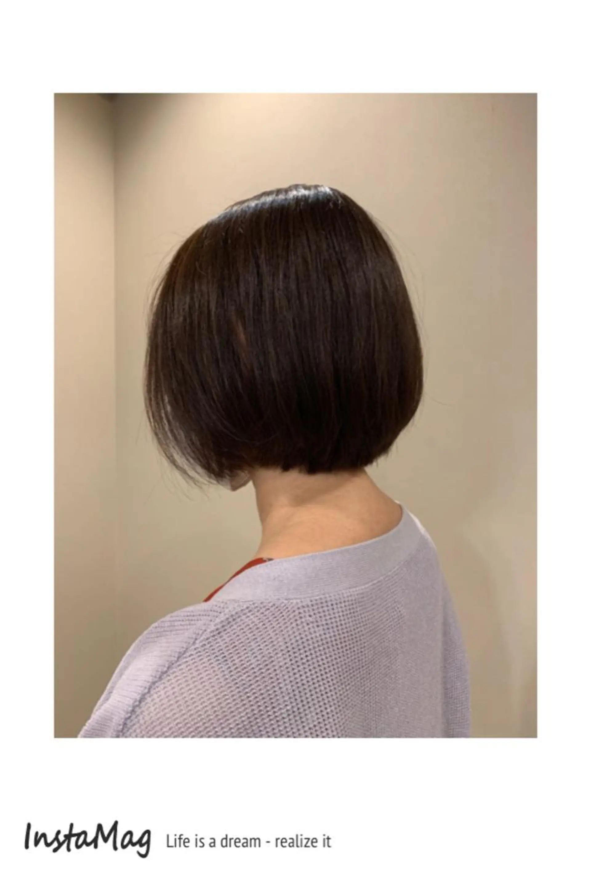 ショート カット 縮毛矯正 トリートメント TECHRISE金山所属・ERIKO Tのヘアスタイル