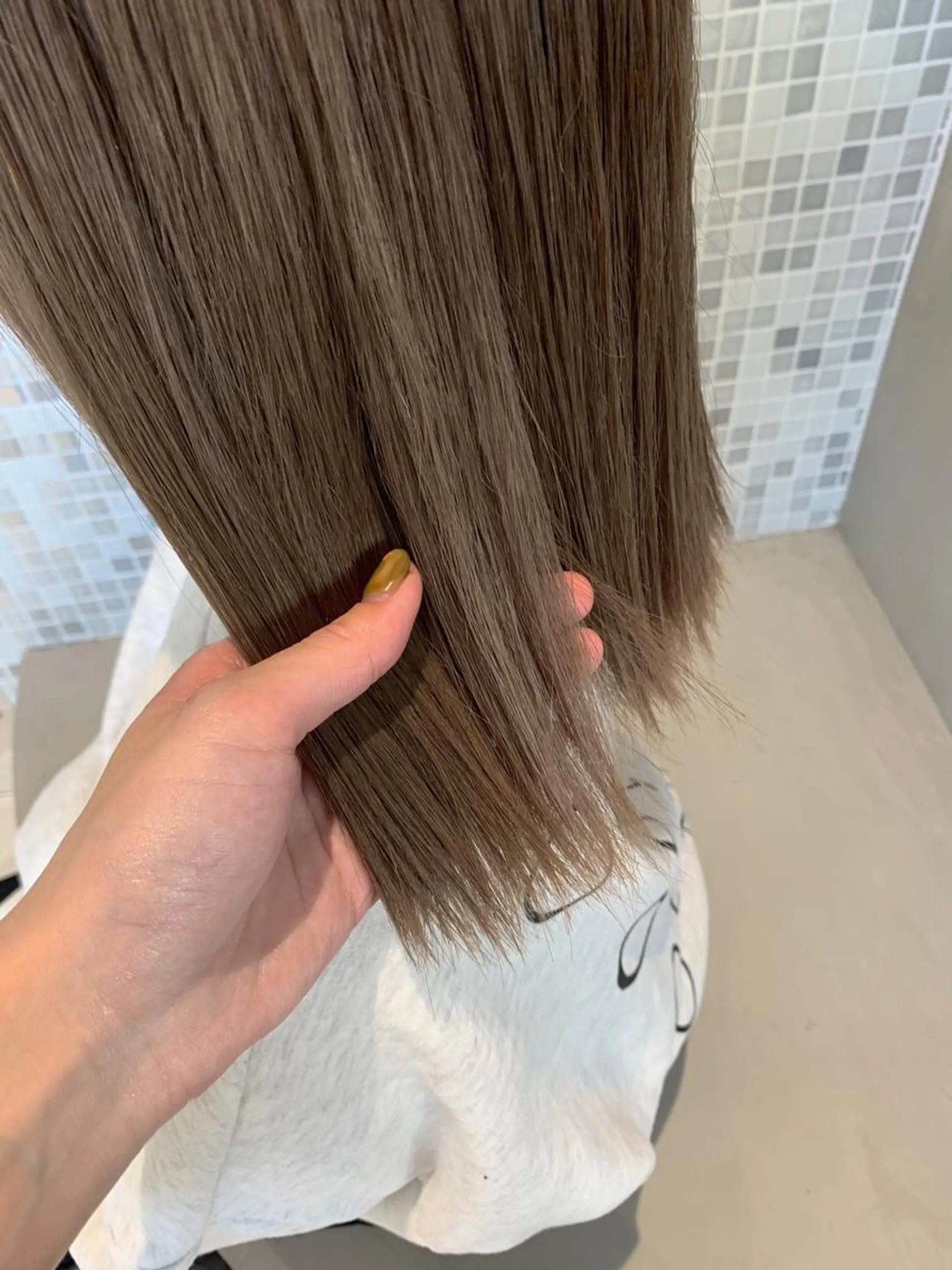 カラー ベージュカラー 韓国ヘア／レイヤー/ 🤍ayumuのヘアスタイル