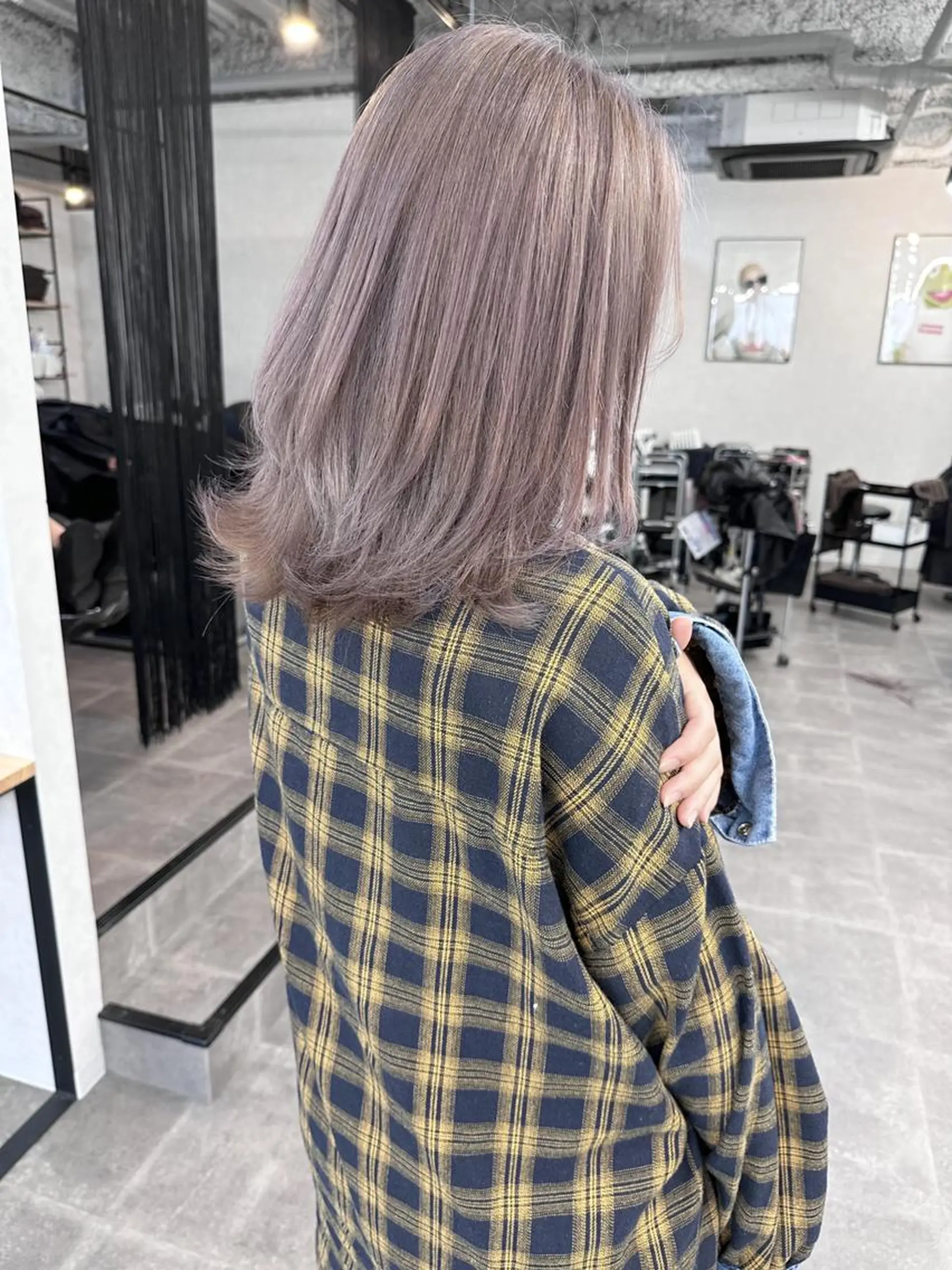 ミディアム カラー ヘアアレンジ 💎lino _by _ACNE💎 🧸のヘアスタイル
