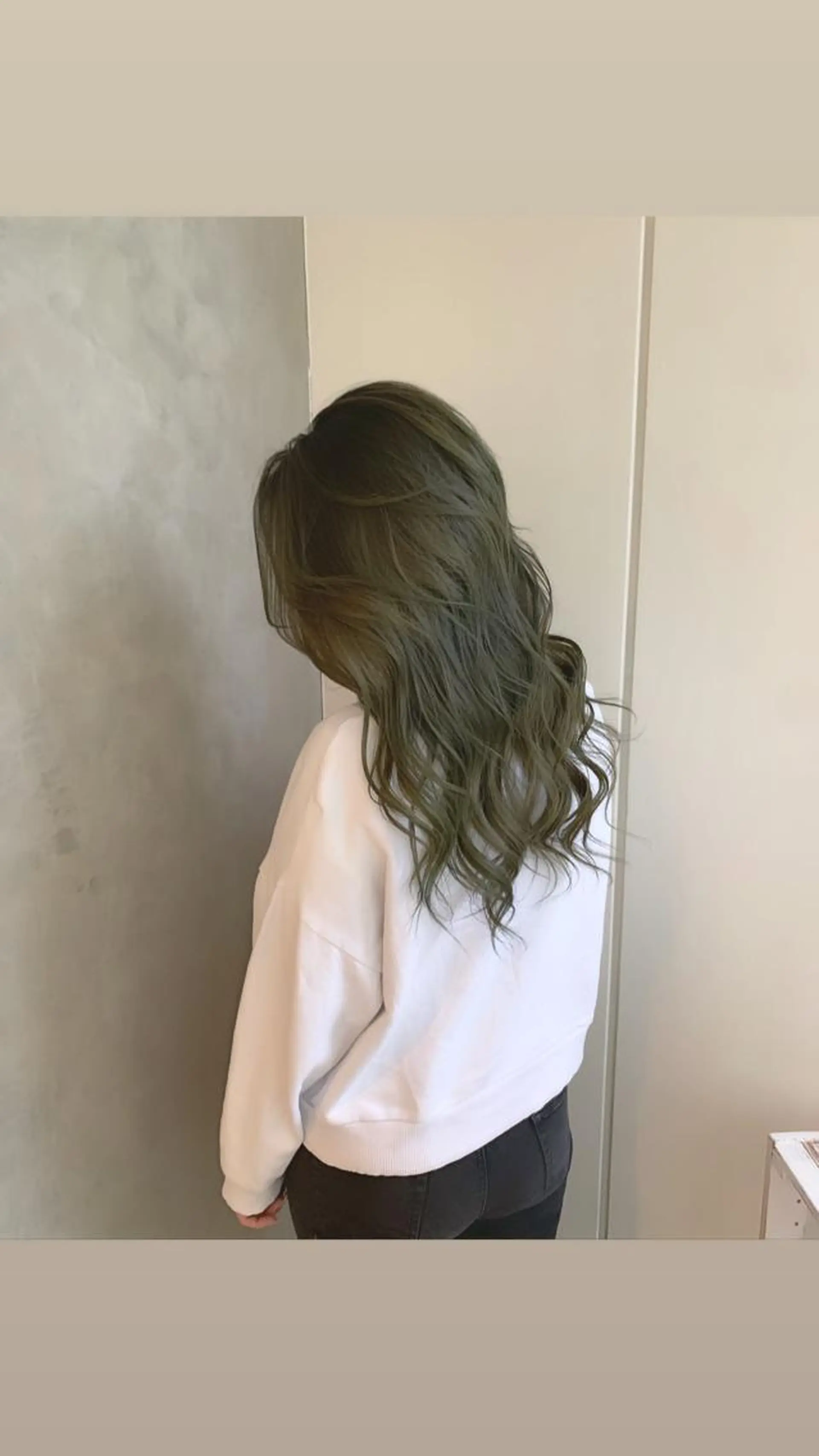 ミディアム カラー 韓国風/顔周りカット /髪質改善RYOTAのヘアスタイル