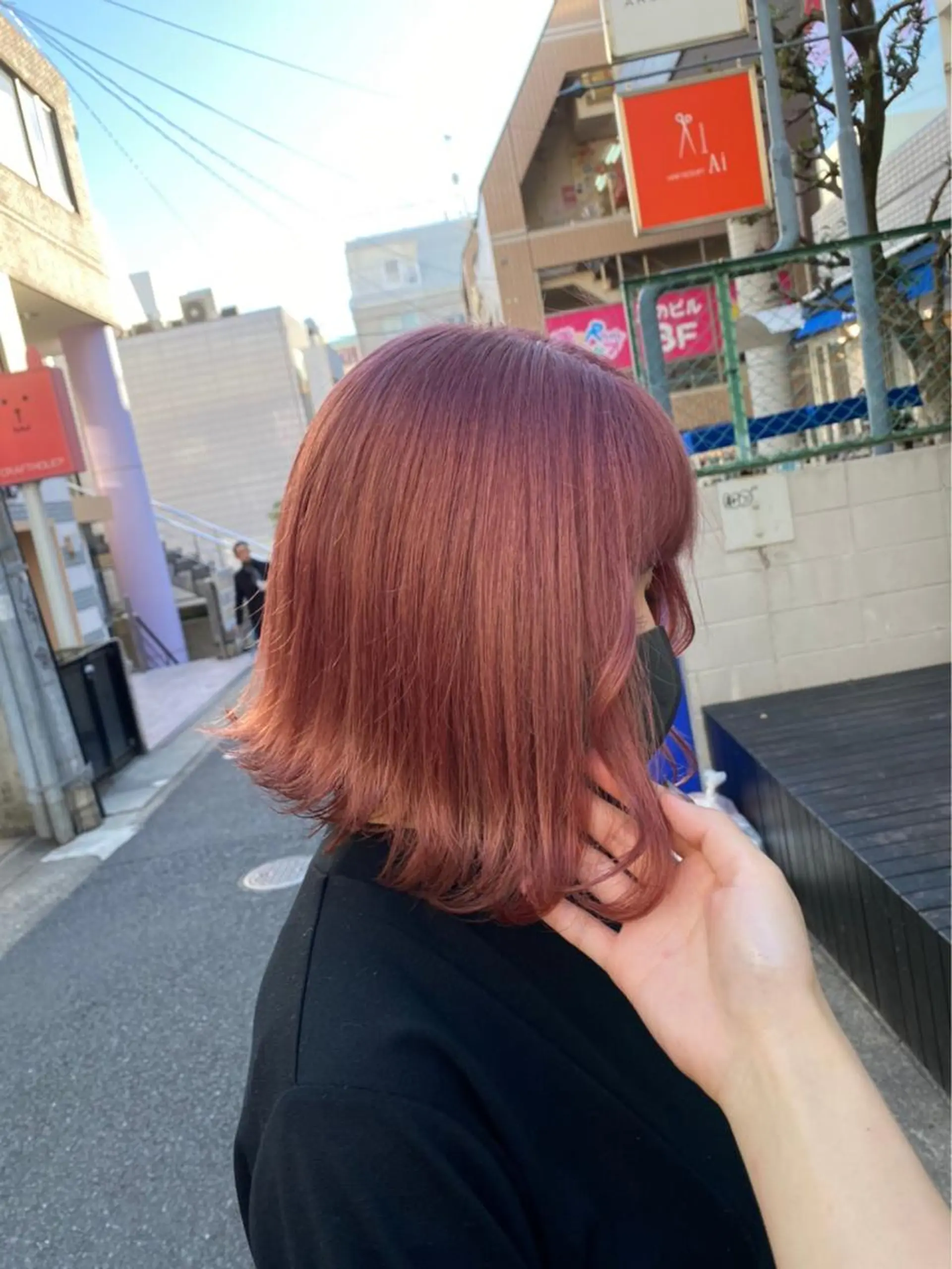 ミディアム 🧸ミルクティー🧸 kousei🧸のヘアスタイル