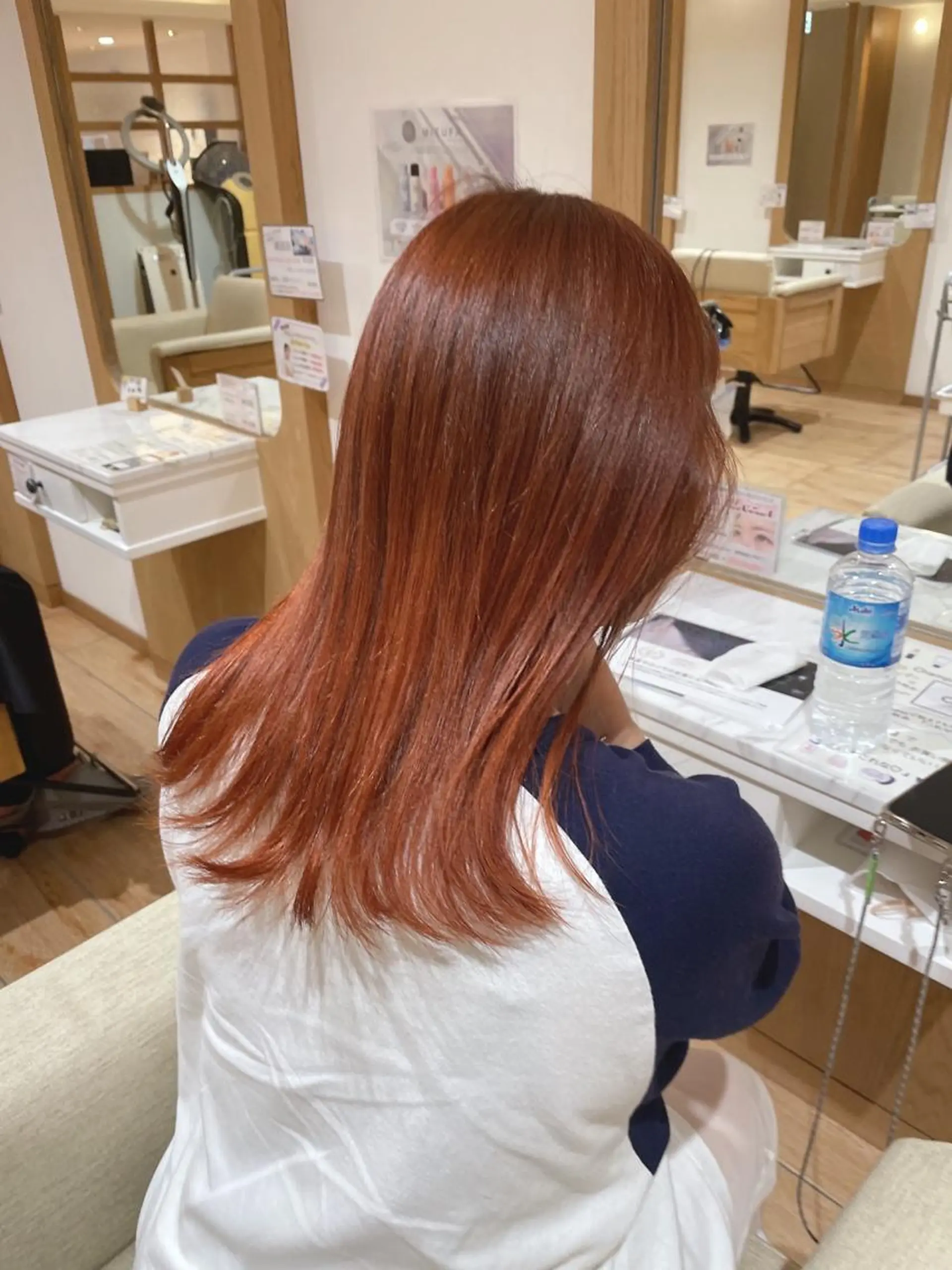 カラー オレンジ カット ヘアカラー ✨受賞歴多数✨ボブ• ショート🕊藤原朋也のヘアスタイル