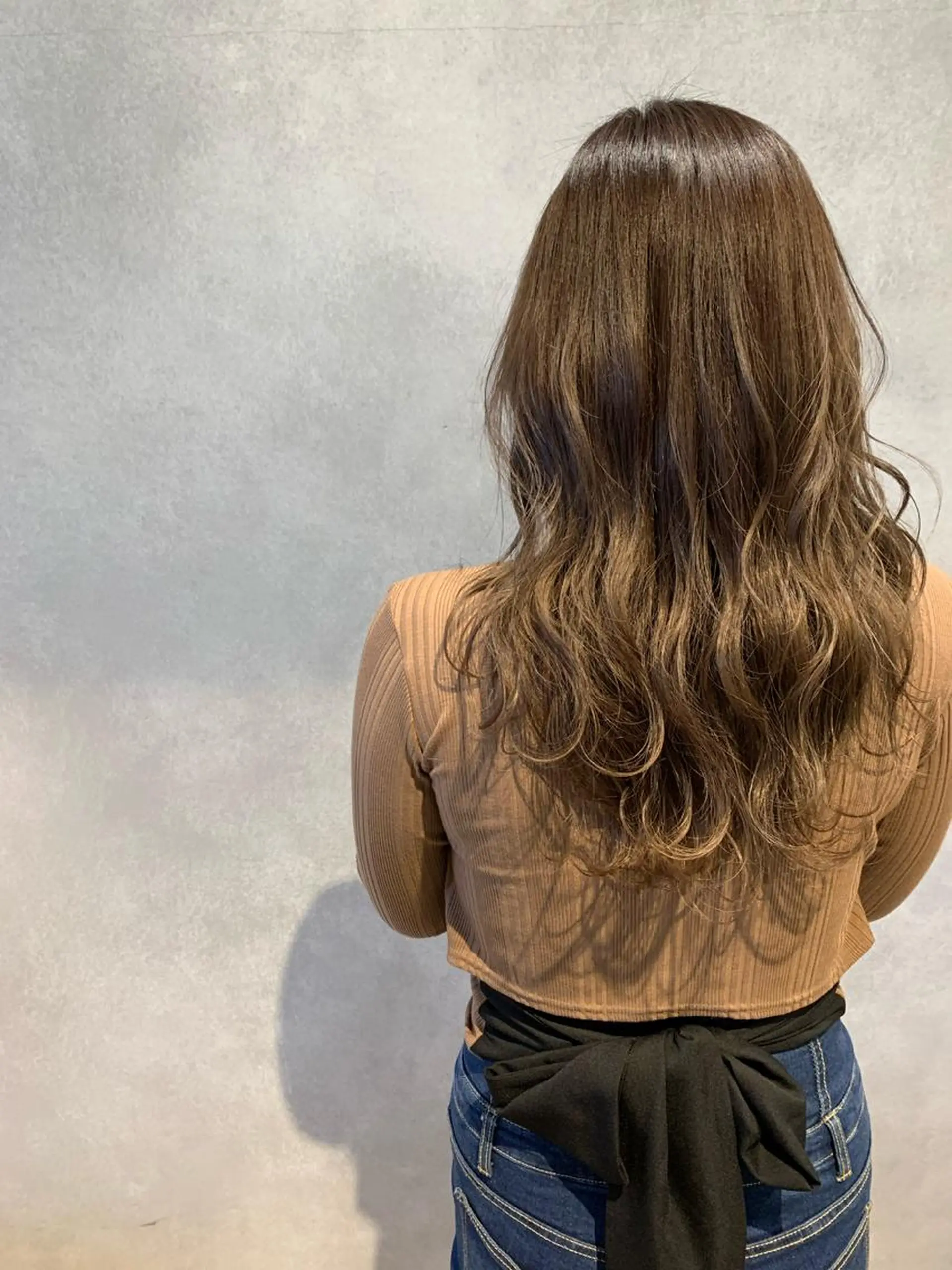 ロング カラー 森田 尚貴のヘアスタイル