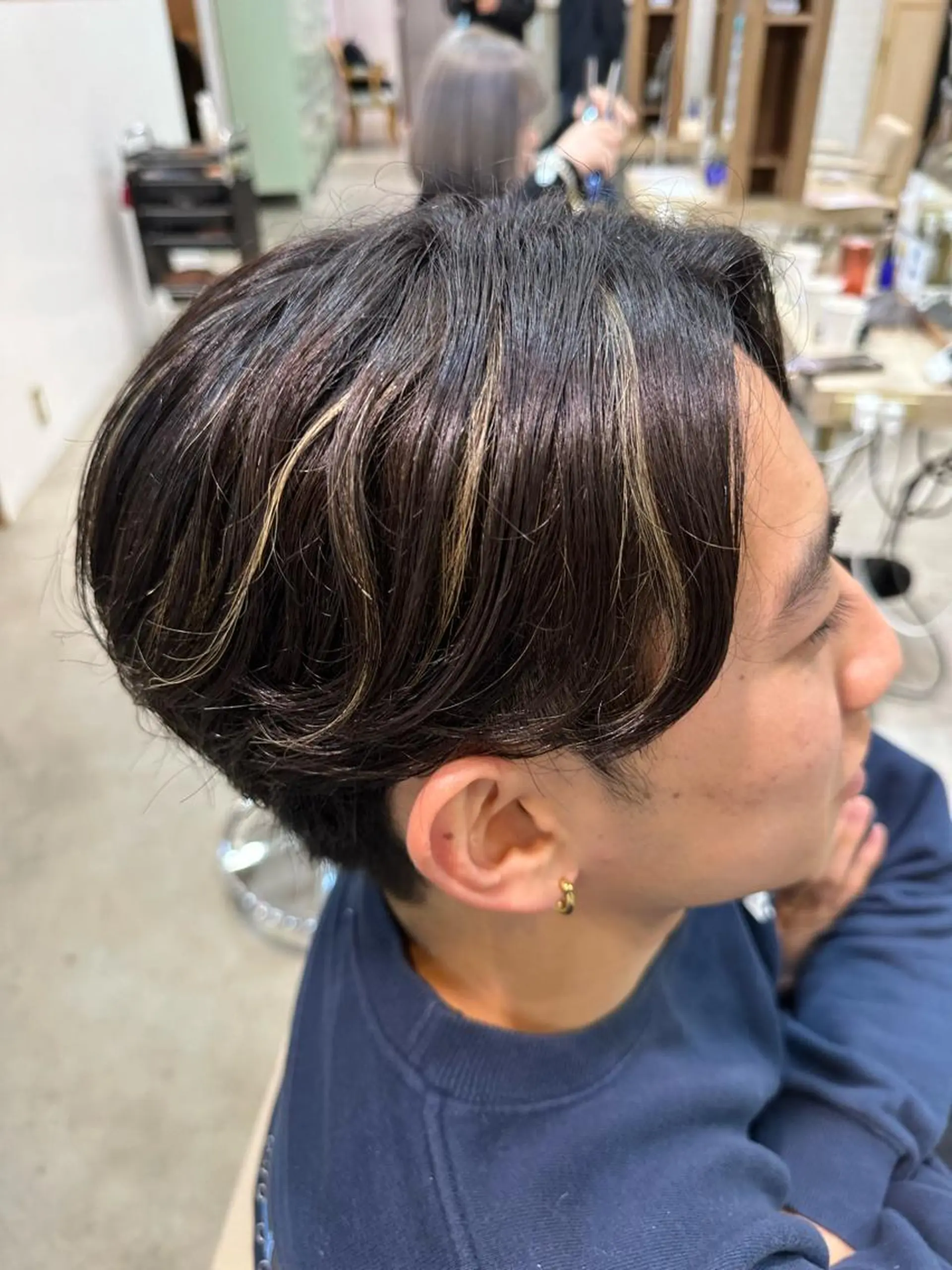 ショート ハイライト ヘアカラー ❄️高野 杏介❄️ツヤ髪得意!のヘアスタイル