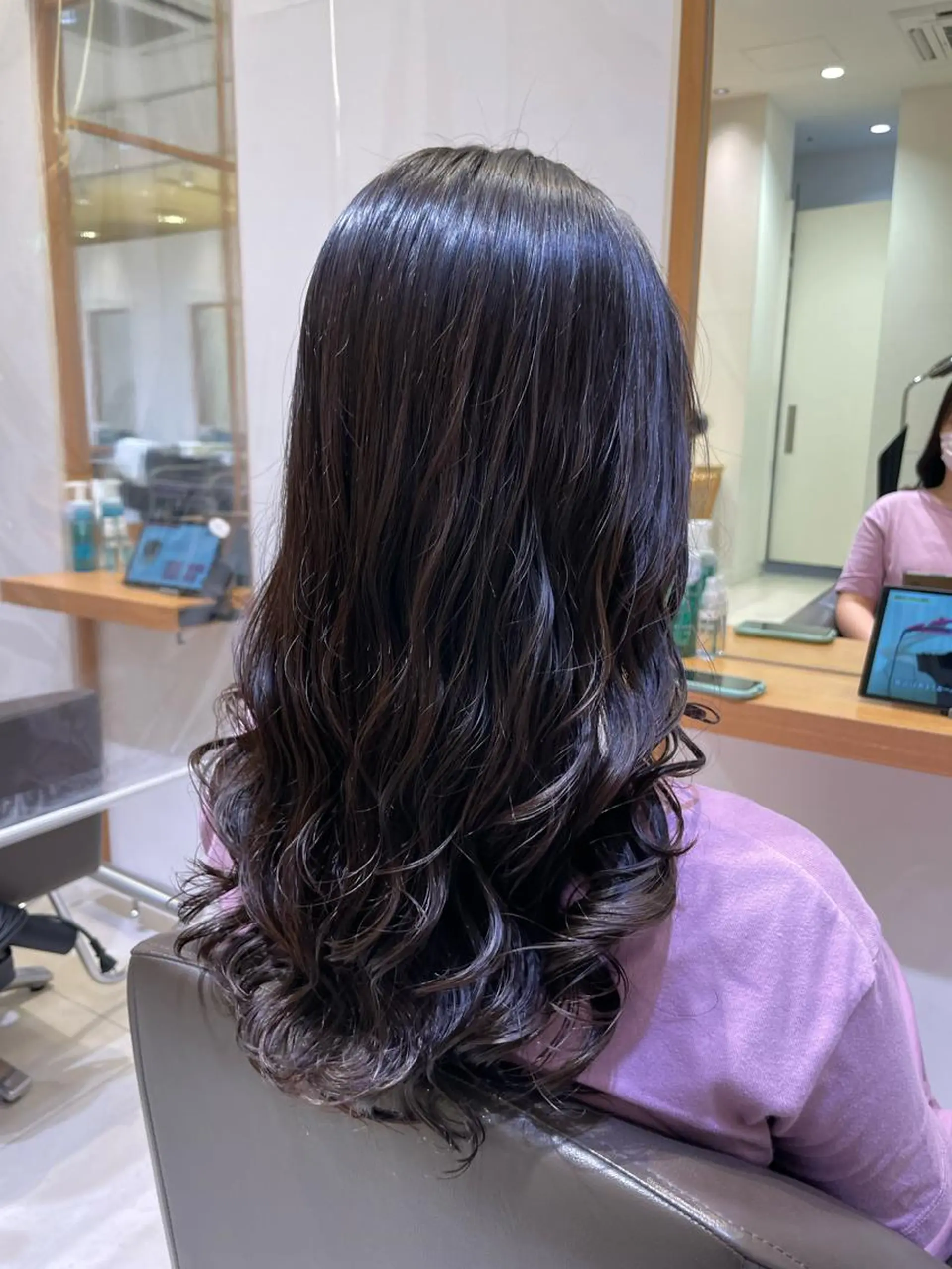 セミロング パーマ ☁️ボブパーマ/ 咲良🪄のヘアスタイル