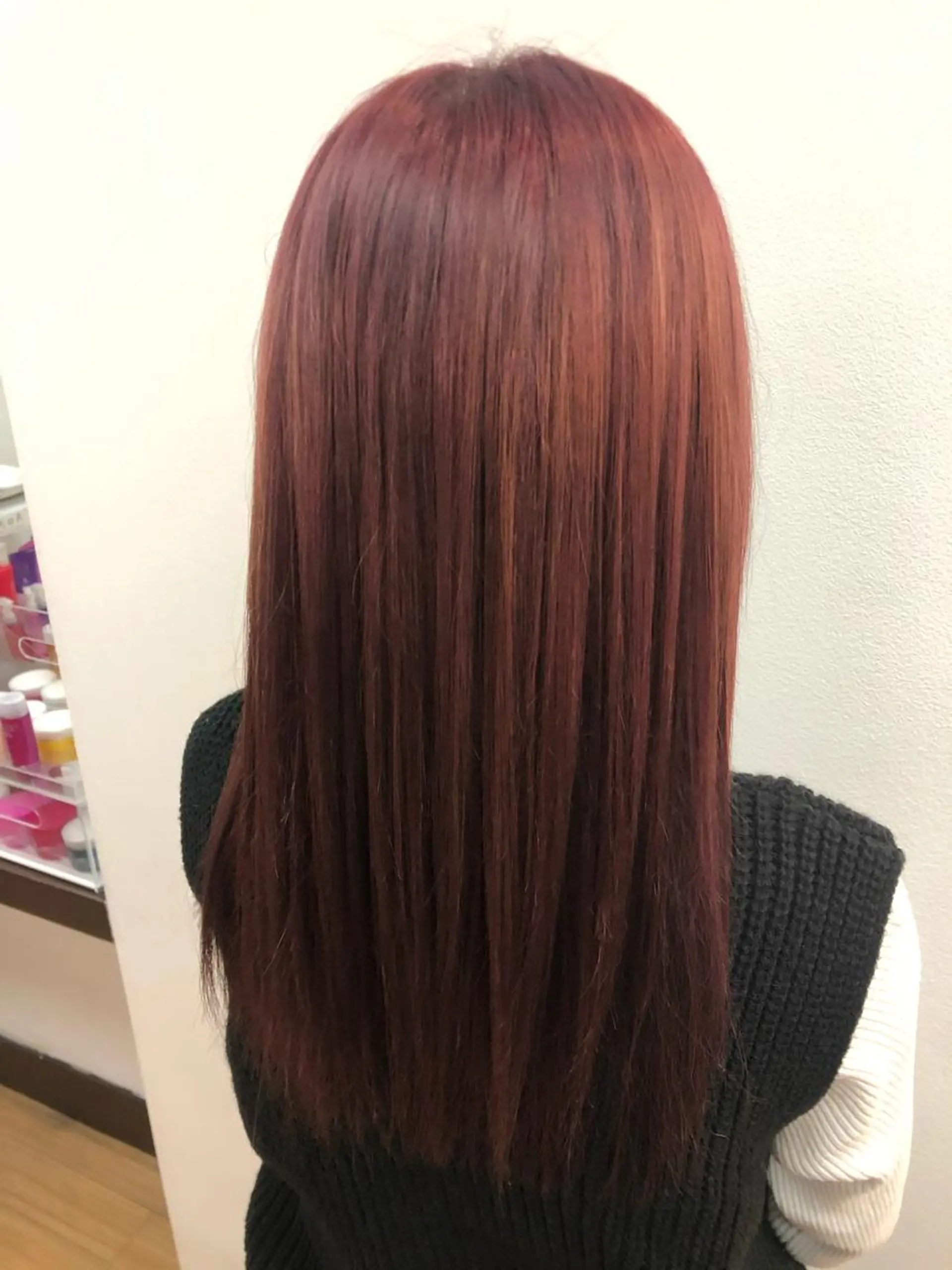 セミロング カット 縮毛矯正 松本 剛成のヘアスタイル