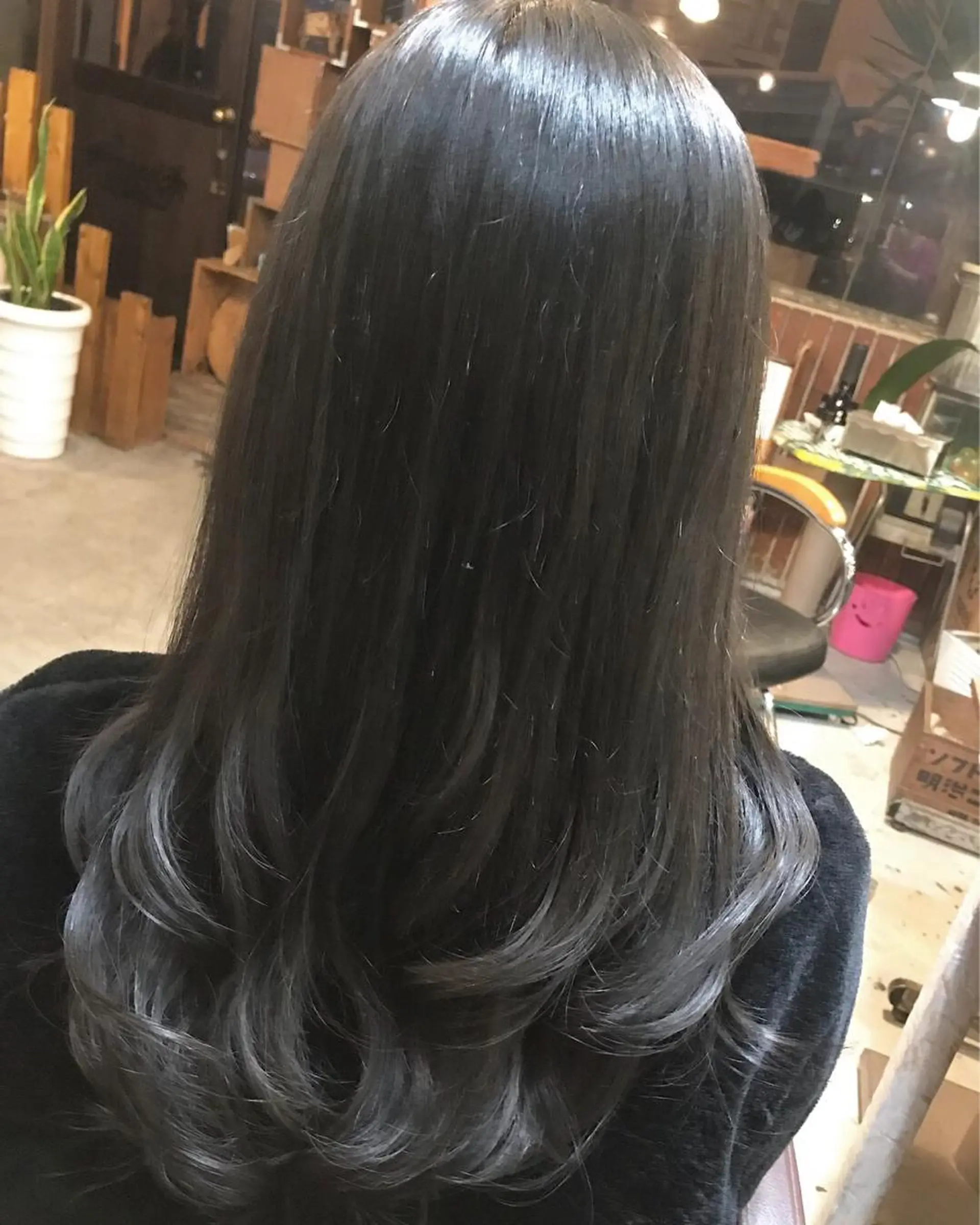 ロング 玉木 育実のヘアスタイル