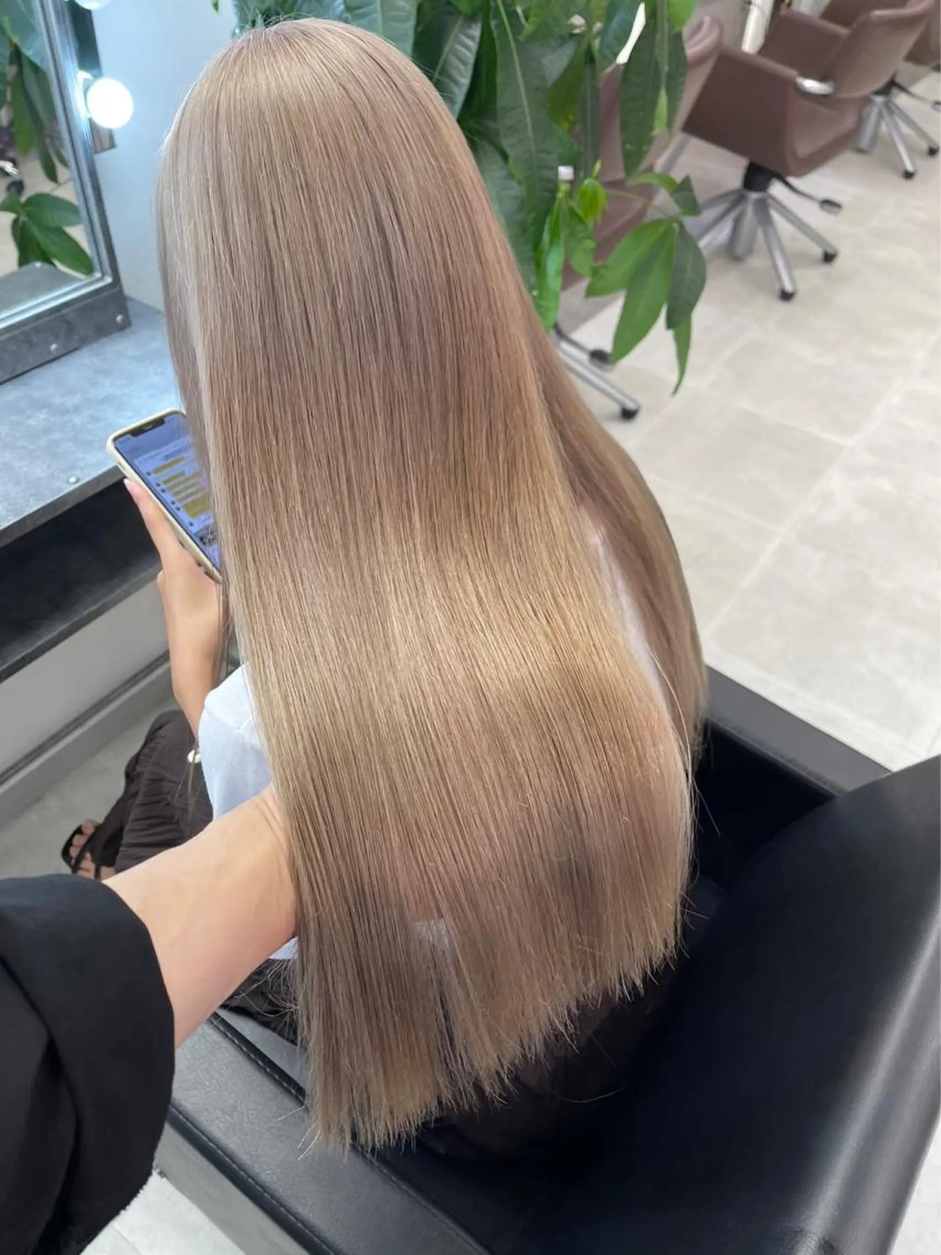 ロング カラー ヘアセット🎀透明感 カラーHiROEのヘアスタイル