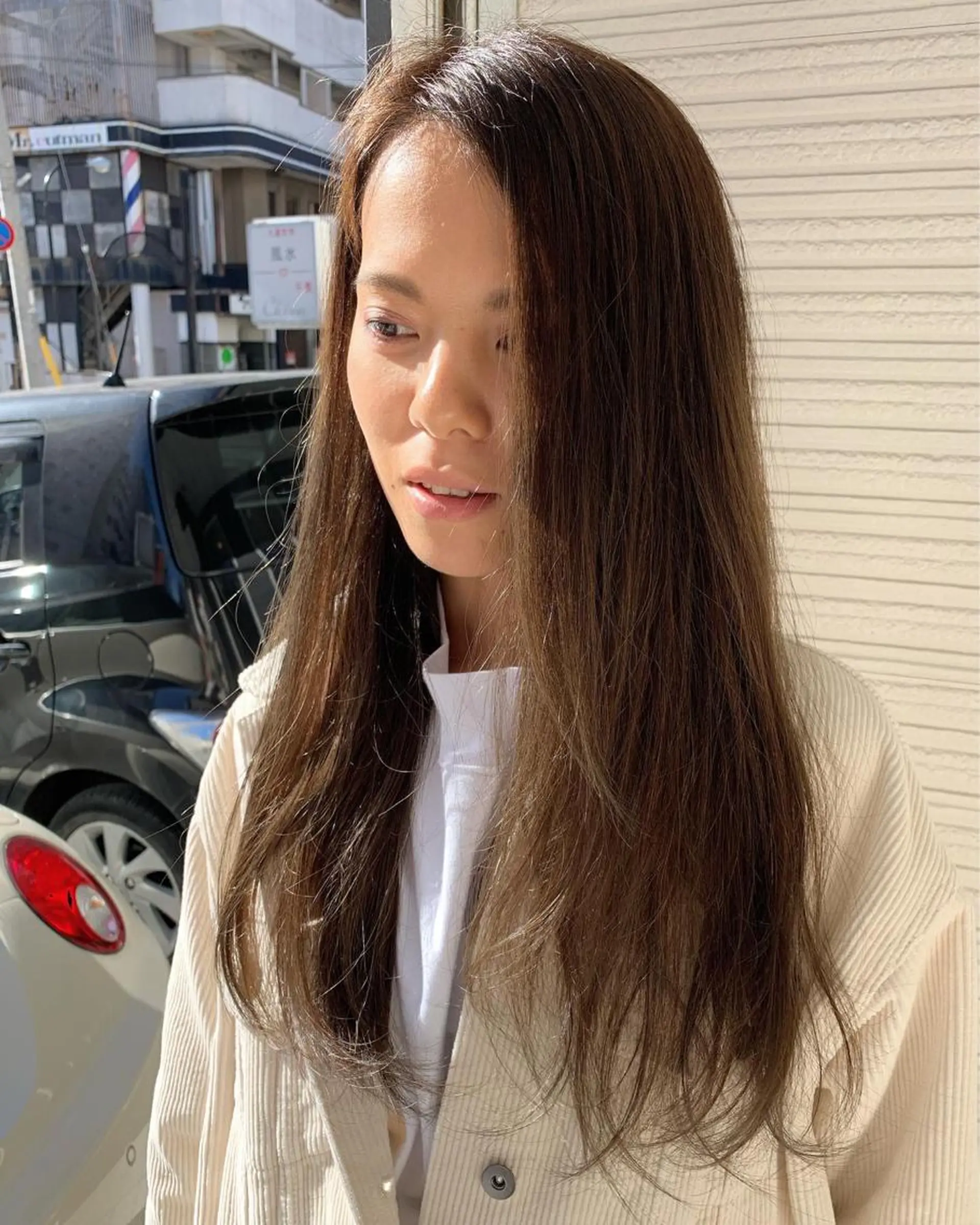 ロング カラー Sakairi Yunaのヘアスタイル