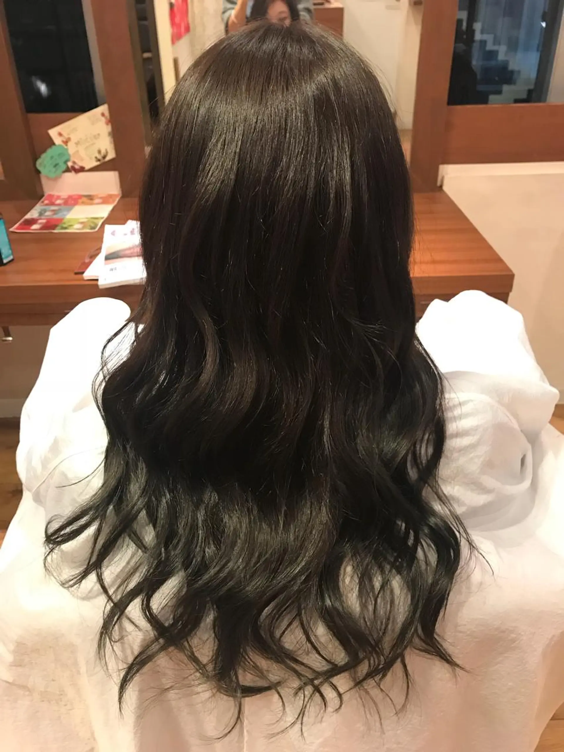 ロング カラー グラデーションカラー 銀座フリーランススタ イリストMIYUKIのヘアスタイル