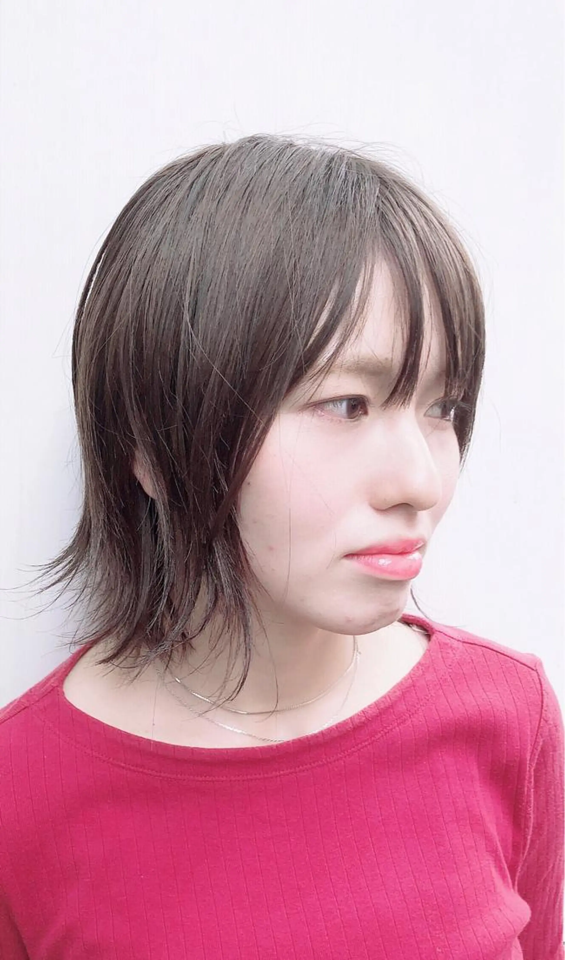 ミディアム 菊池 幹のヘアスタイル