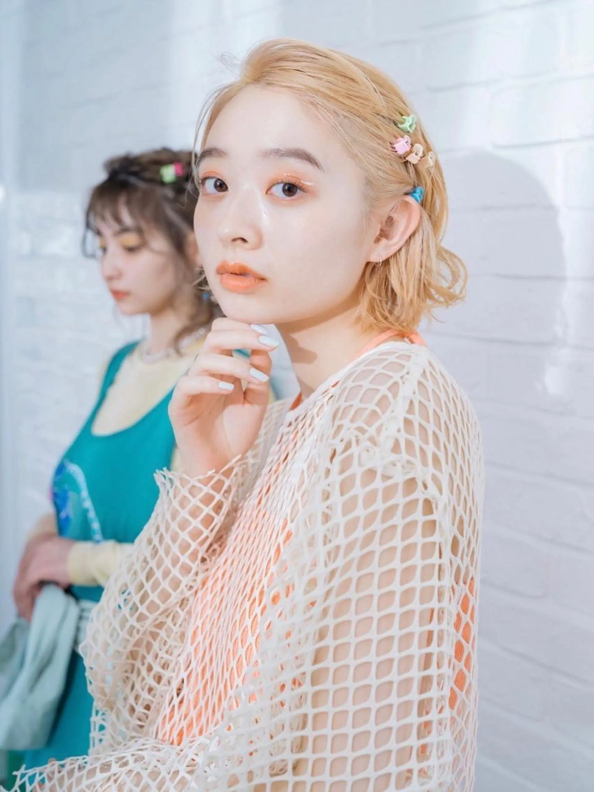 カラー 服部 沙弥佳のヘアスタイル