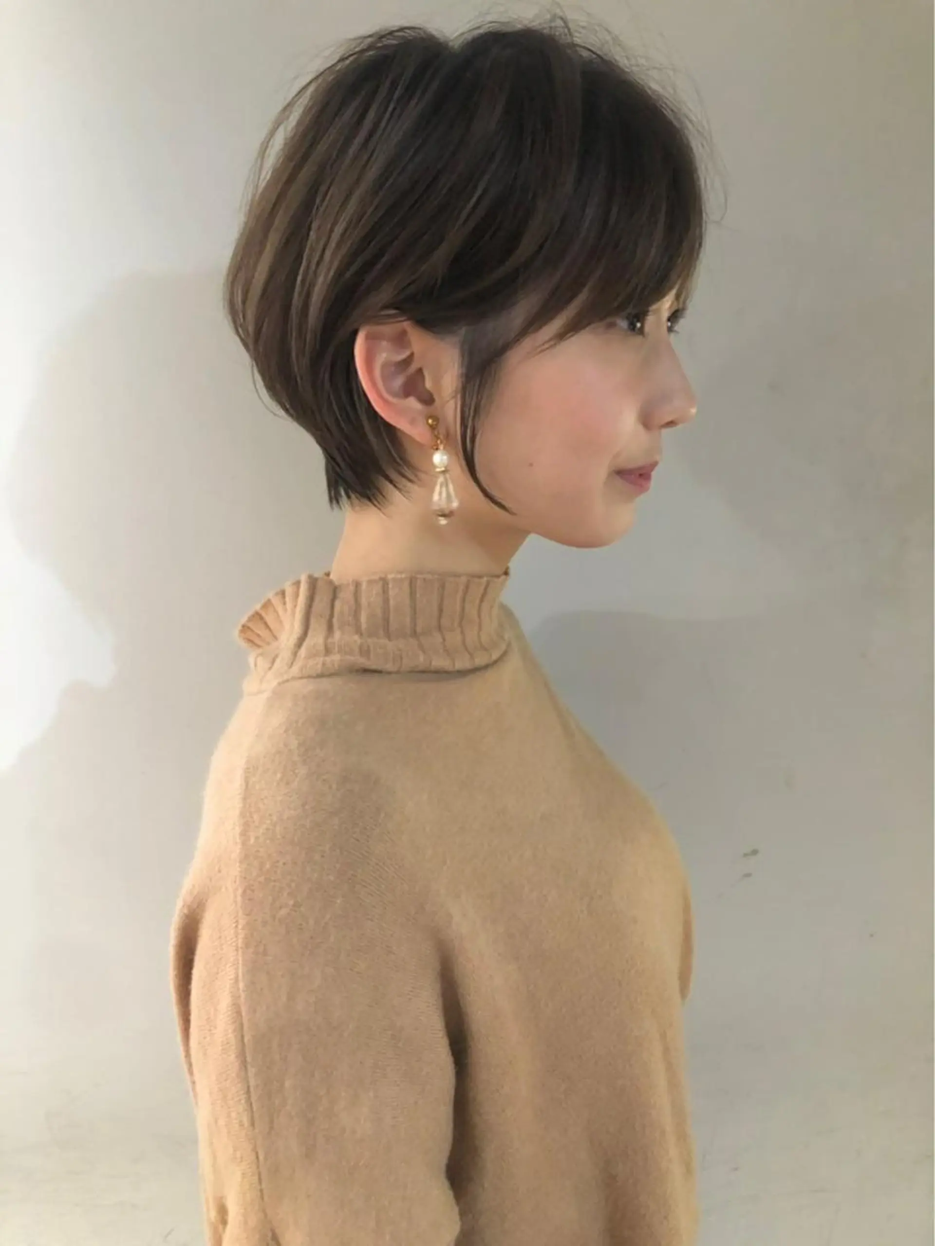 ショート Leverage New York所属・小滝 楓のヘアスタイル