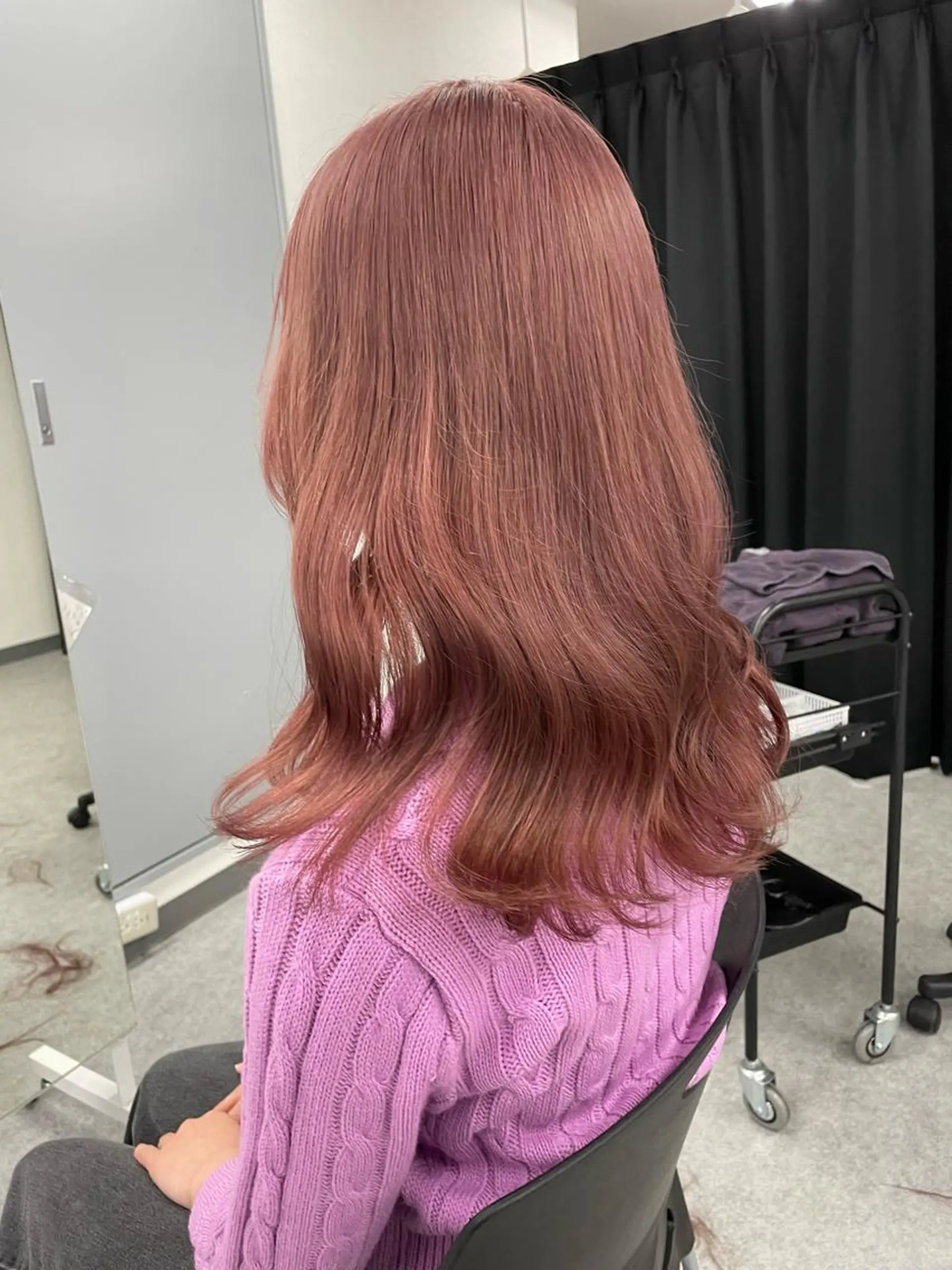 ショート アッシュ ラベンダーベージュ ミルクティーブラウン ピンクラベンダー パープルカラー 渋谷/透明感カラー /半個室/こうめいのヘアスタイル