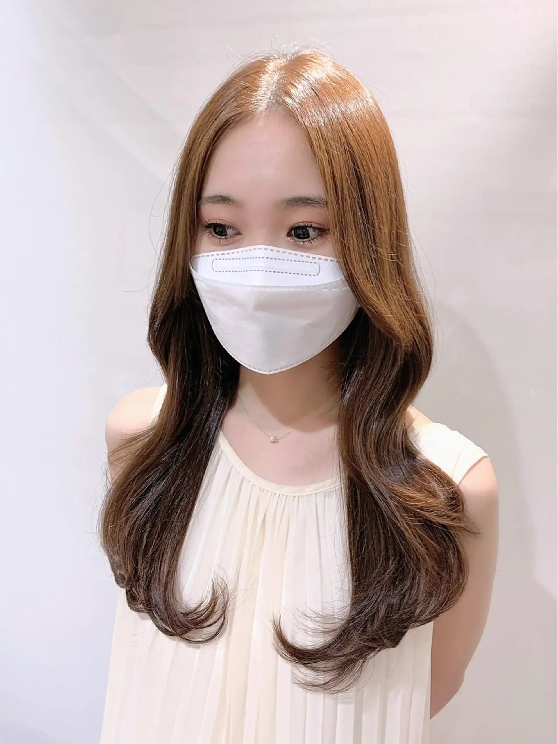 ロング カラー ヘアアレンジ 柔らか垢抜けｶﾗｰと ｶｯﾄ🫧ASUKAのヘアスタイル