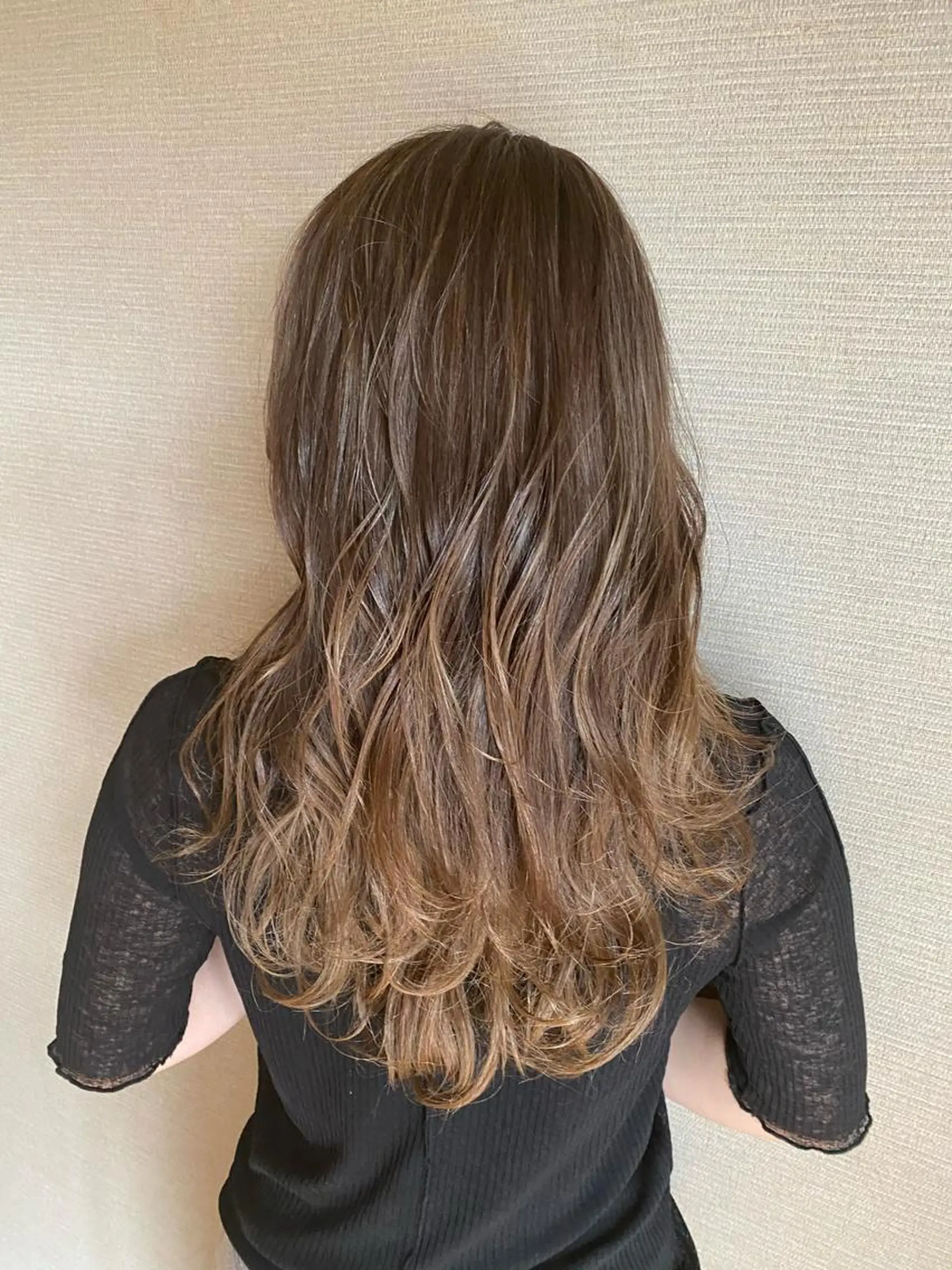 ロング カラー ヘアカラー ヤマシタ ミサキのヘアスタイル