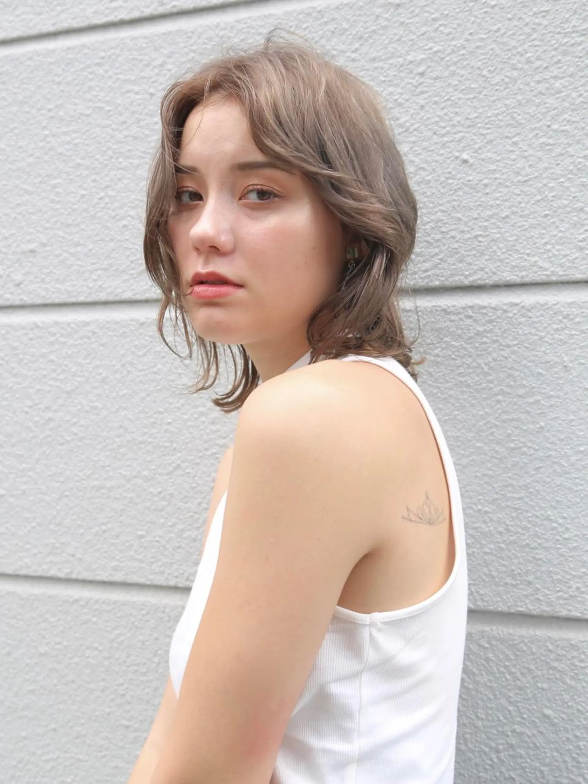 ミディアム カラー ベージュカラー ブリーチ ケアブリーチ ダブルカラー 🌕ホンブ ユウイチ【代表】🌕のヘアスタイル