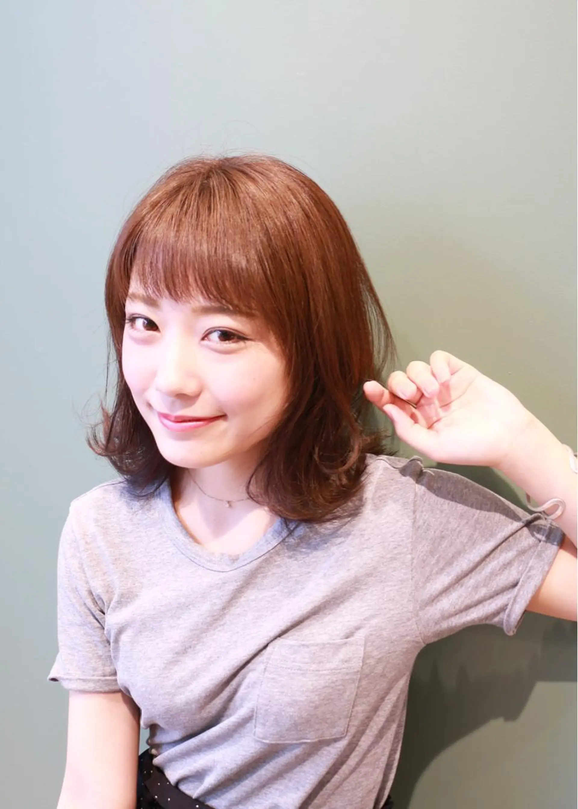 ロング 当日OK◎艶カラー /木下ゆりえ🌸のヘアスタイル