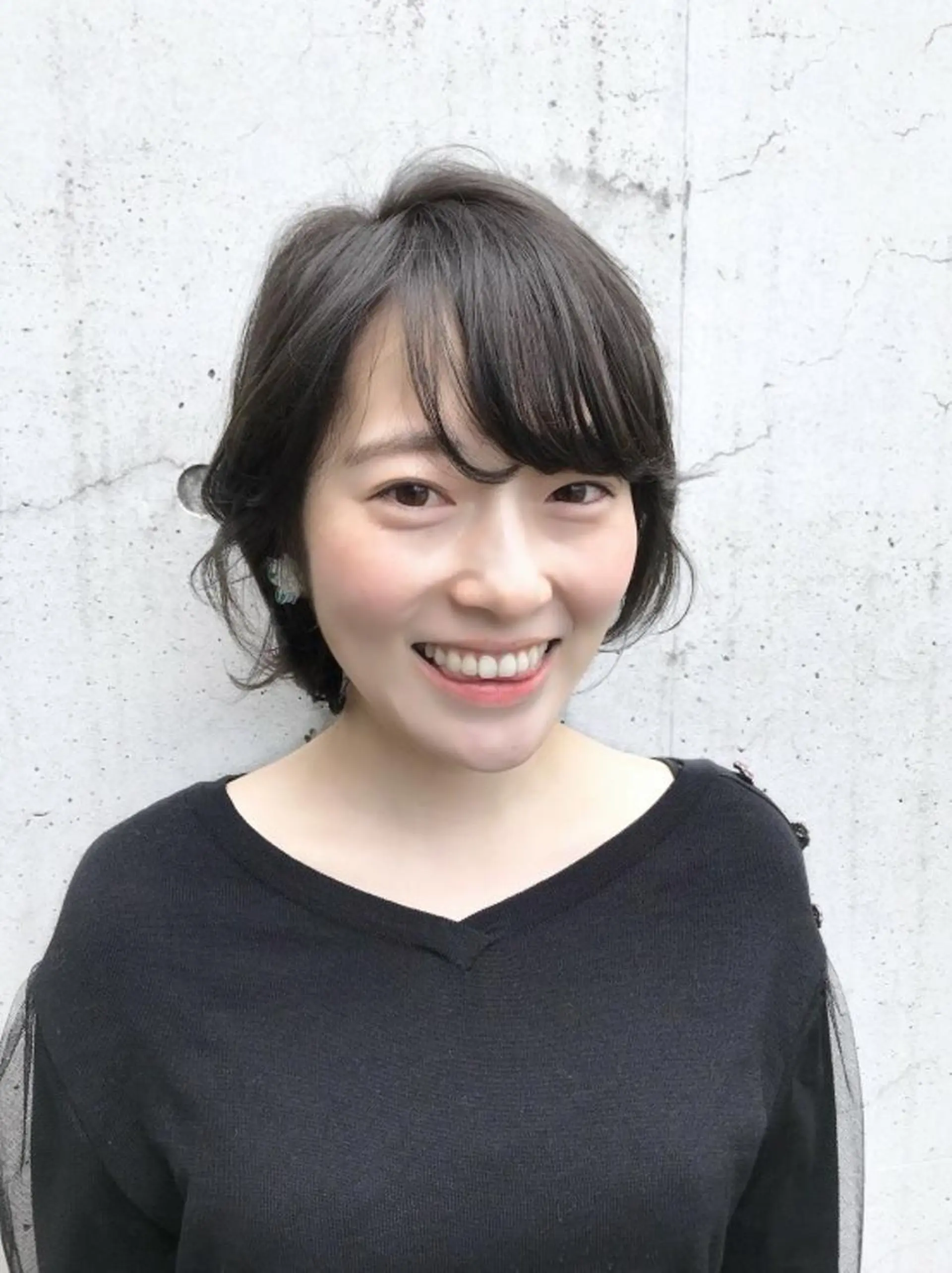 ショート パーマ 西本 由香のヘアスタイル