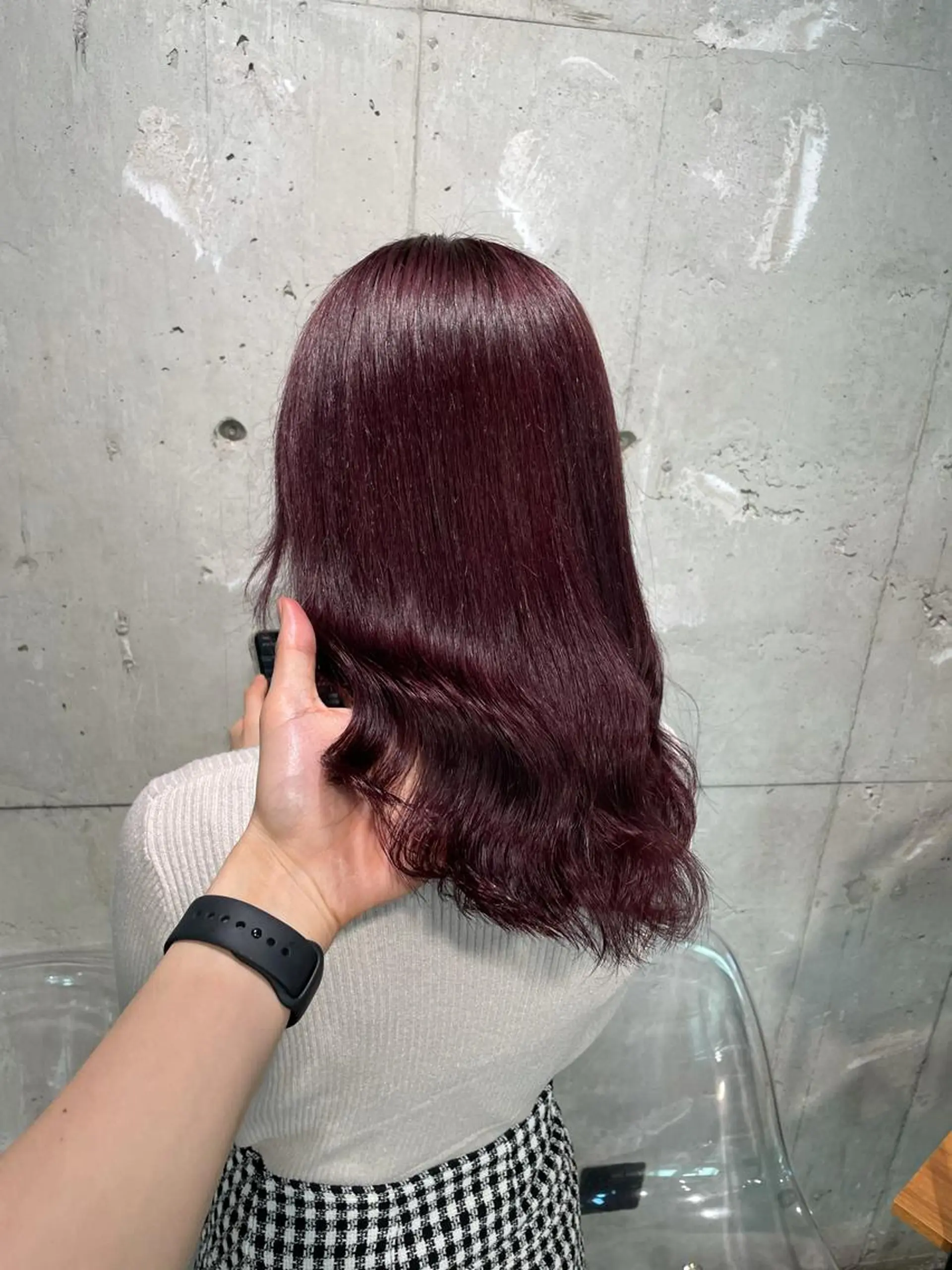 ロング カラー ヘアカラー トリートメント ヘッドスパ ヘアセット ベージュカラー💖 やすひろのヘアスタイル