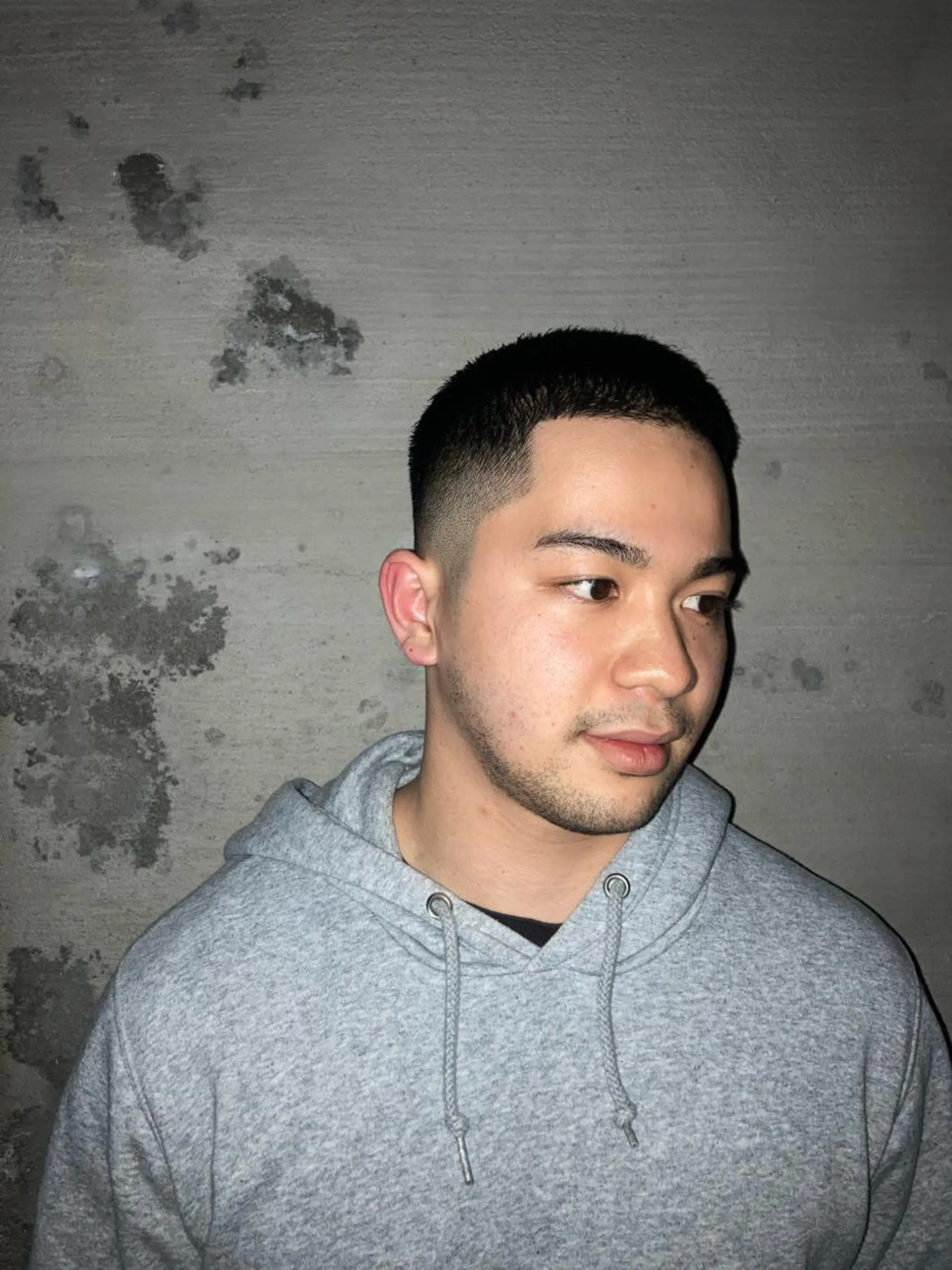 メンズ フェードカット カット ヘアセット 関 晃哉のヘアスタイル