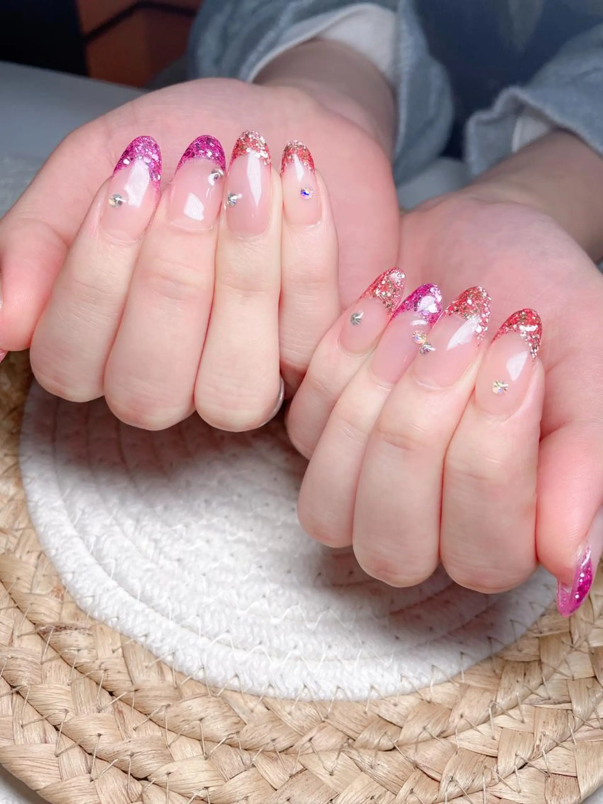 ネイル ハンドネイル M🌷nail 長さだし専門店のネイルデザイン