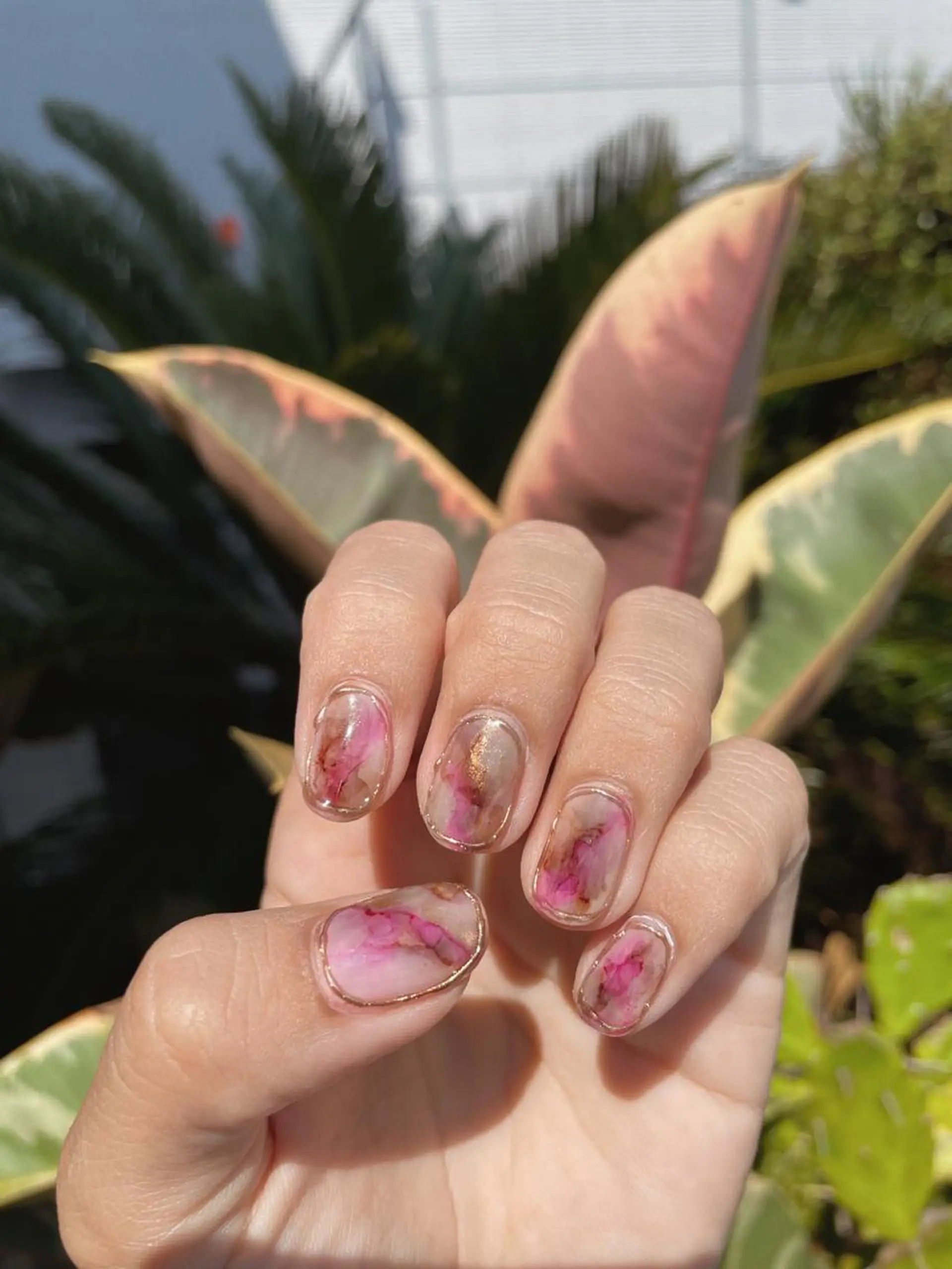 ショート ネイル . ネイルMARIA🌼のネイルデザイン