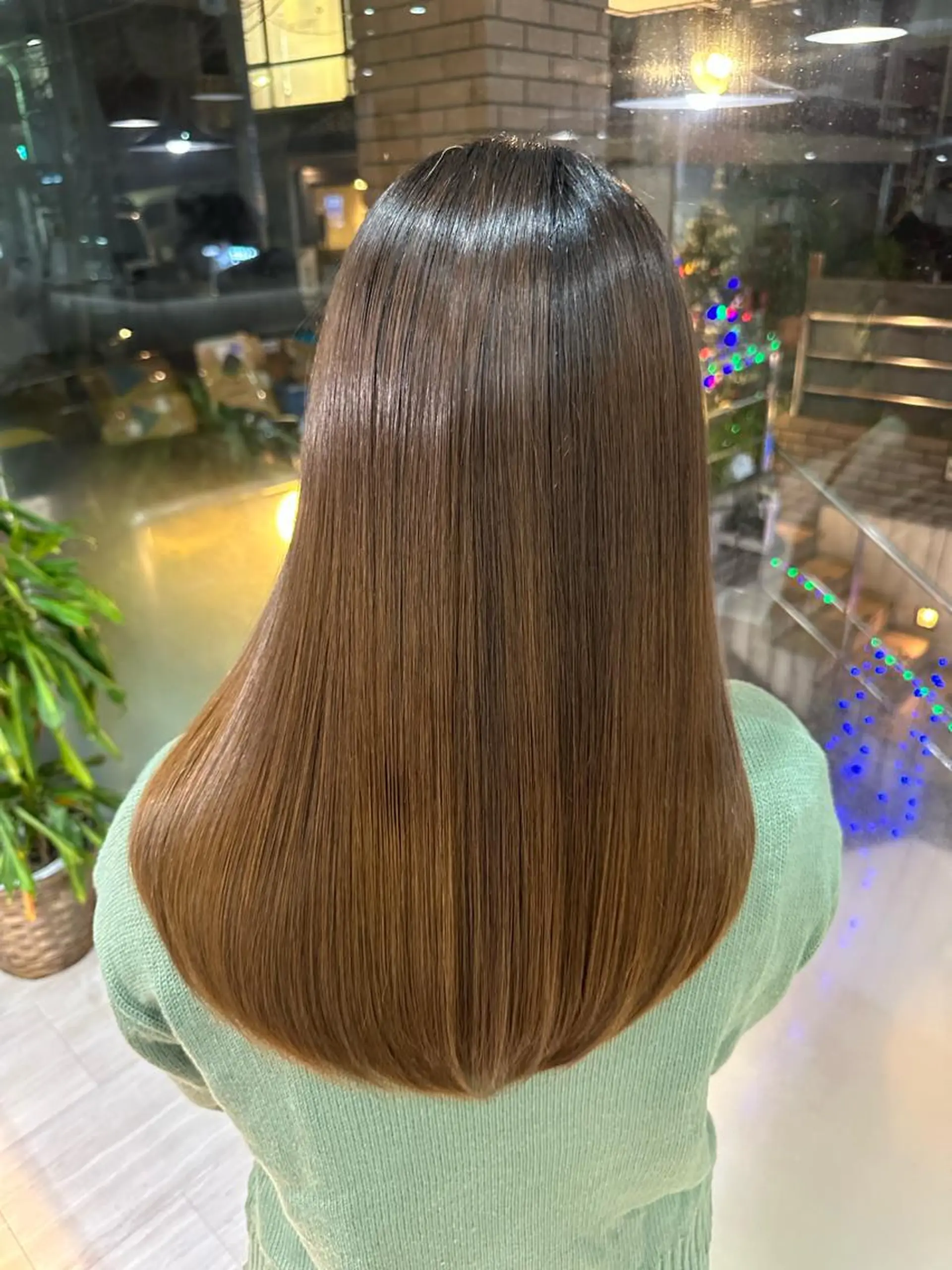 セミロング トリートメント 大野 仁のヘアスタイル