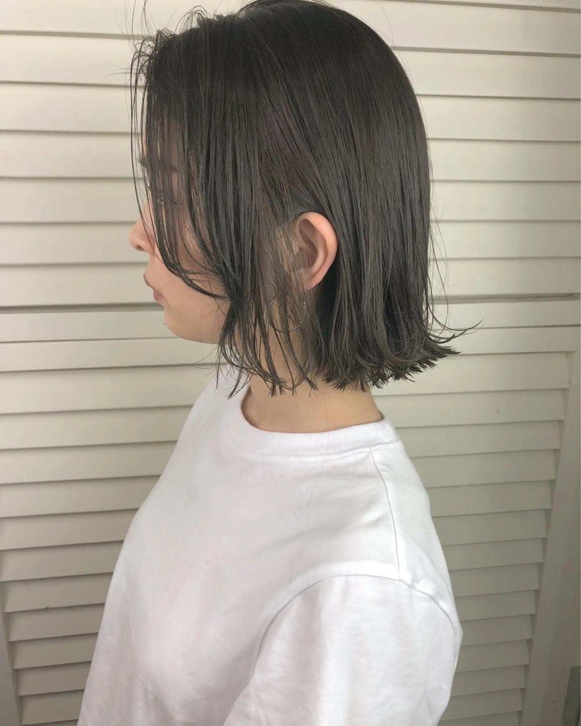 ショート カラー オリーブカラー ヘアカラー トリートメント せこぐち まいのヘアスタイル