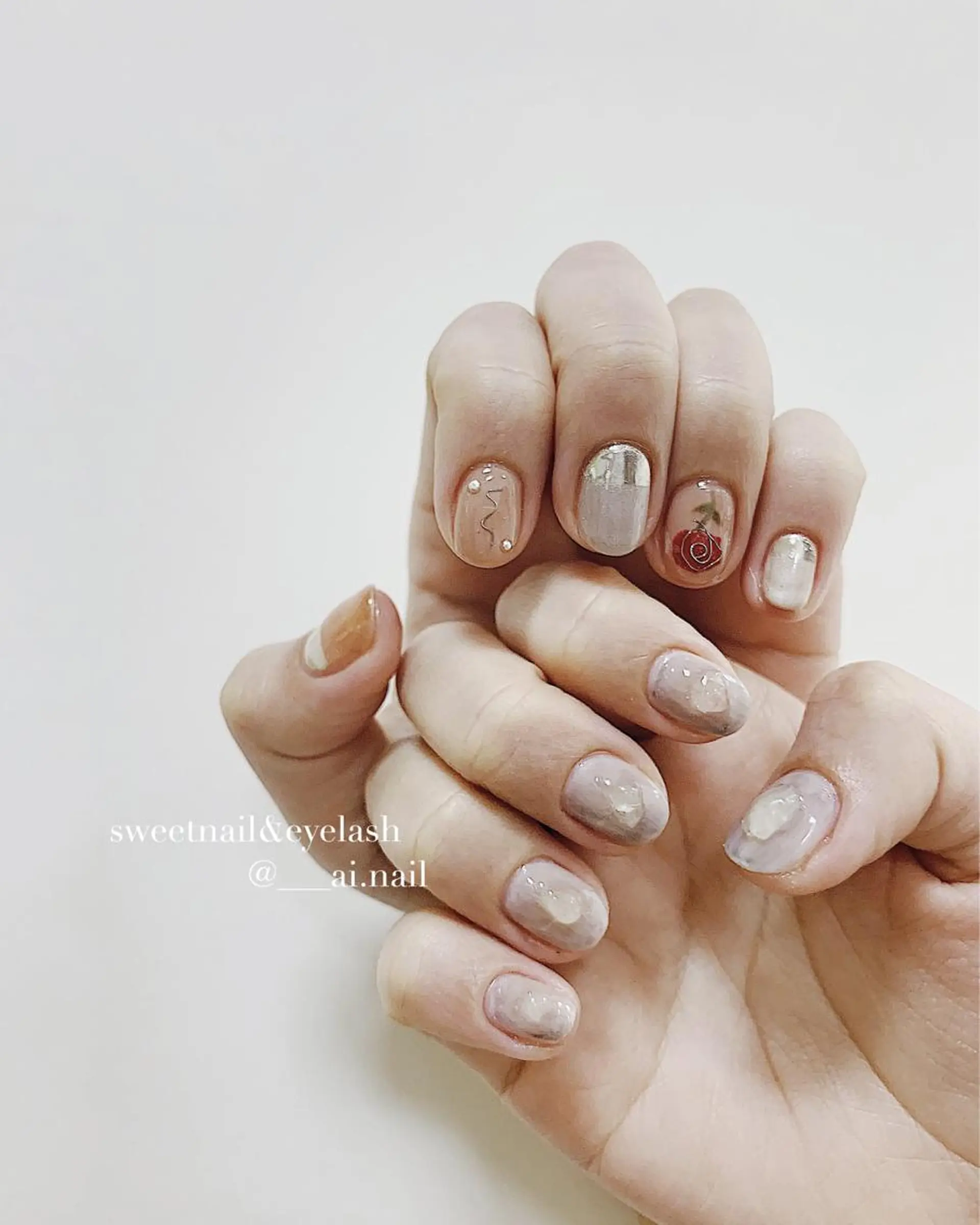ネイル 🍃伏見 / soL nail / aiのネイルデザイン