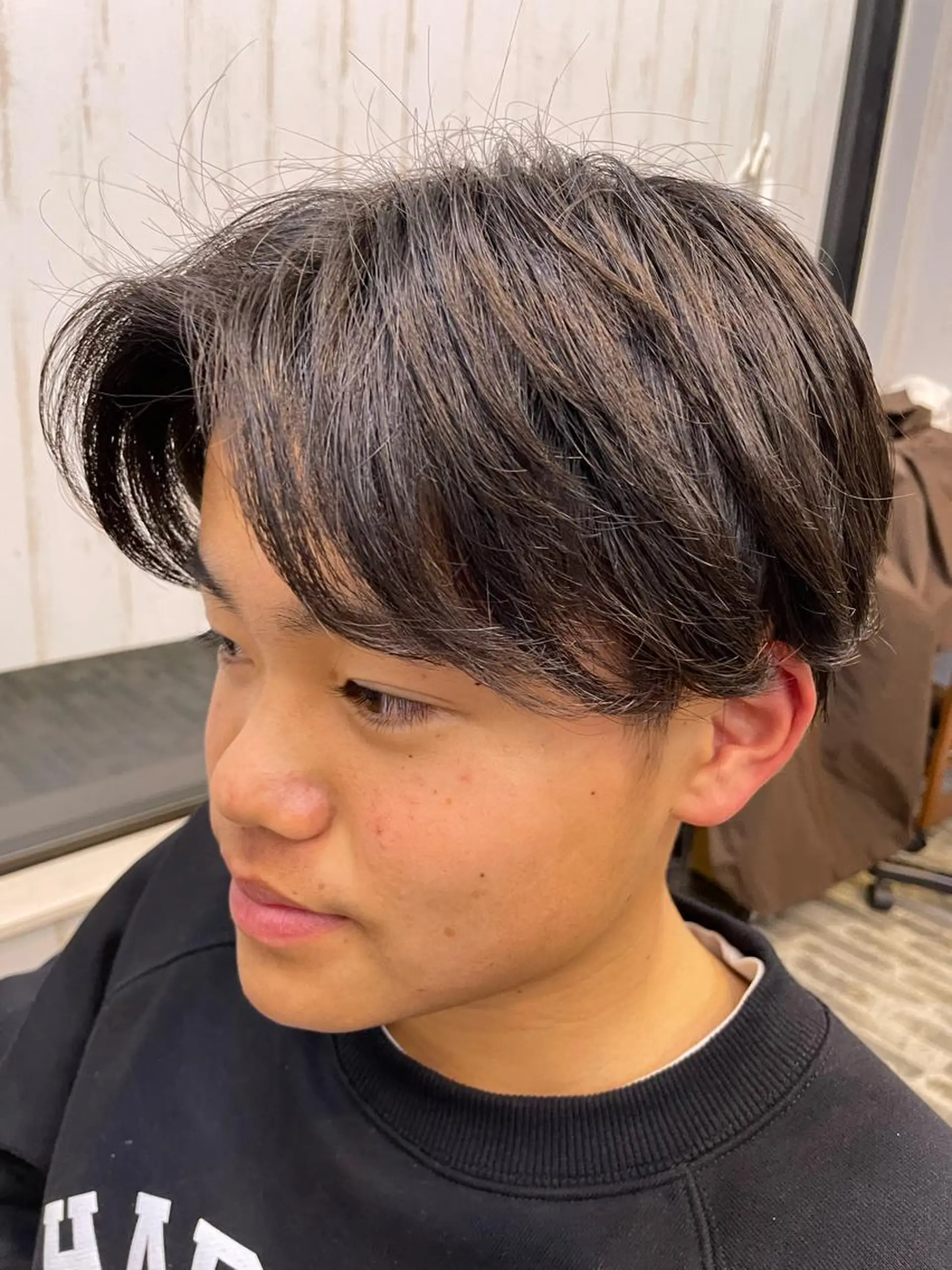 パーマ メンズ メンズパーマ ニュアンスパーマ 姫路アンメリーアン ダンのヘアスタイル
