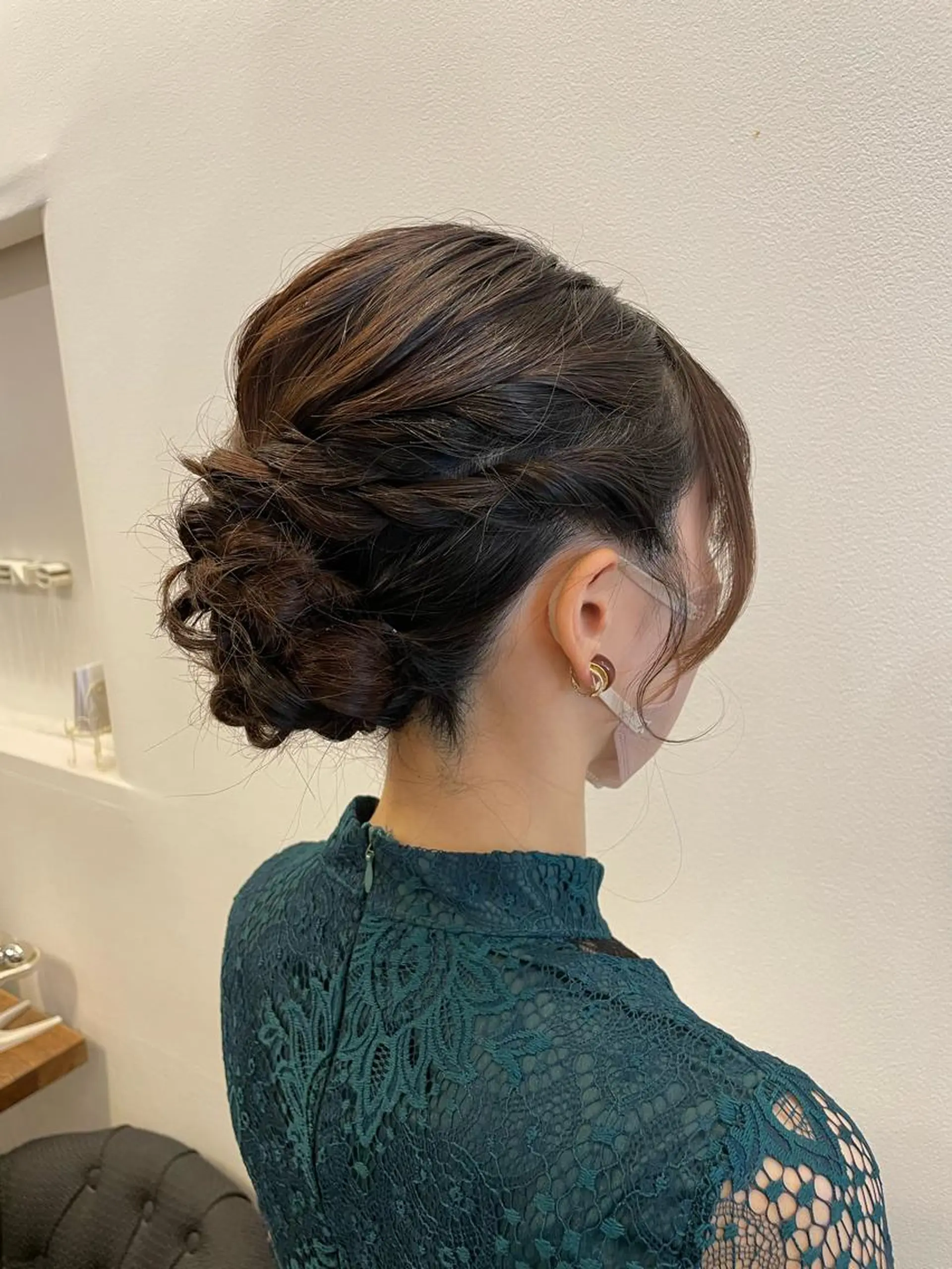 セミロング ヘアアレンジ 豊田 智美のヘアスタイル