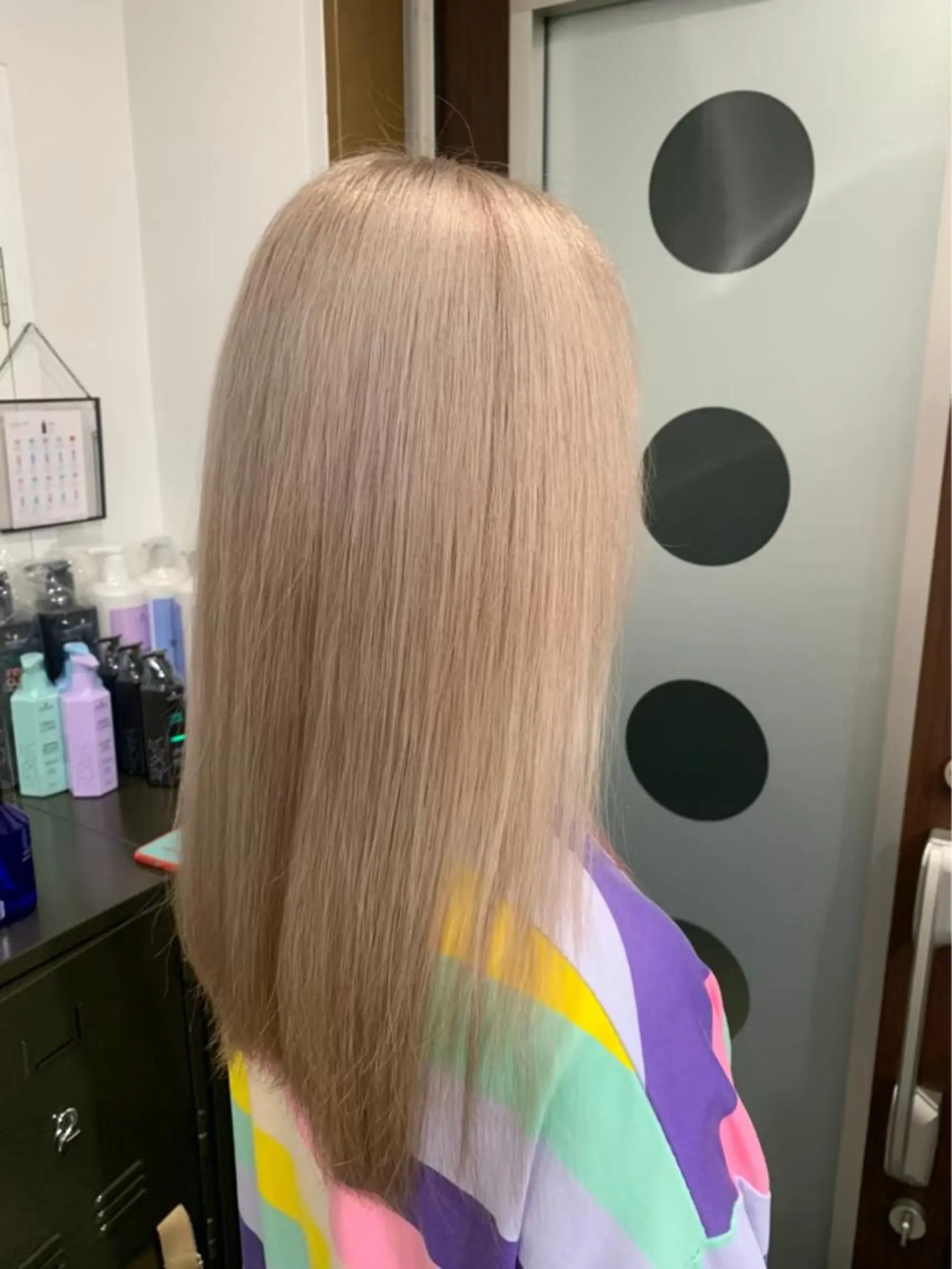 セミロング ヘアカラー 川村 涼介のヘアスタイル