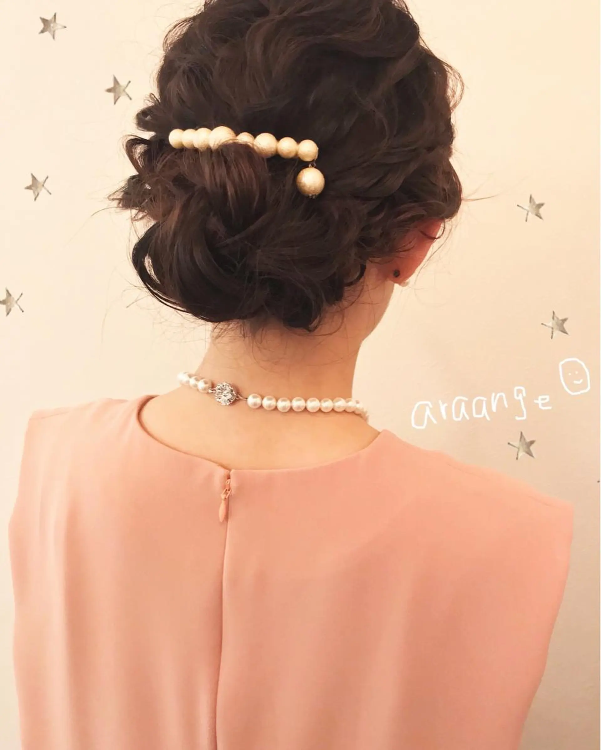 ロング ヘアアレンジ 市川 千夏のヘアスタイル