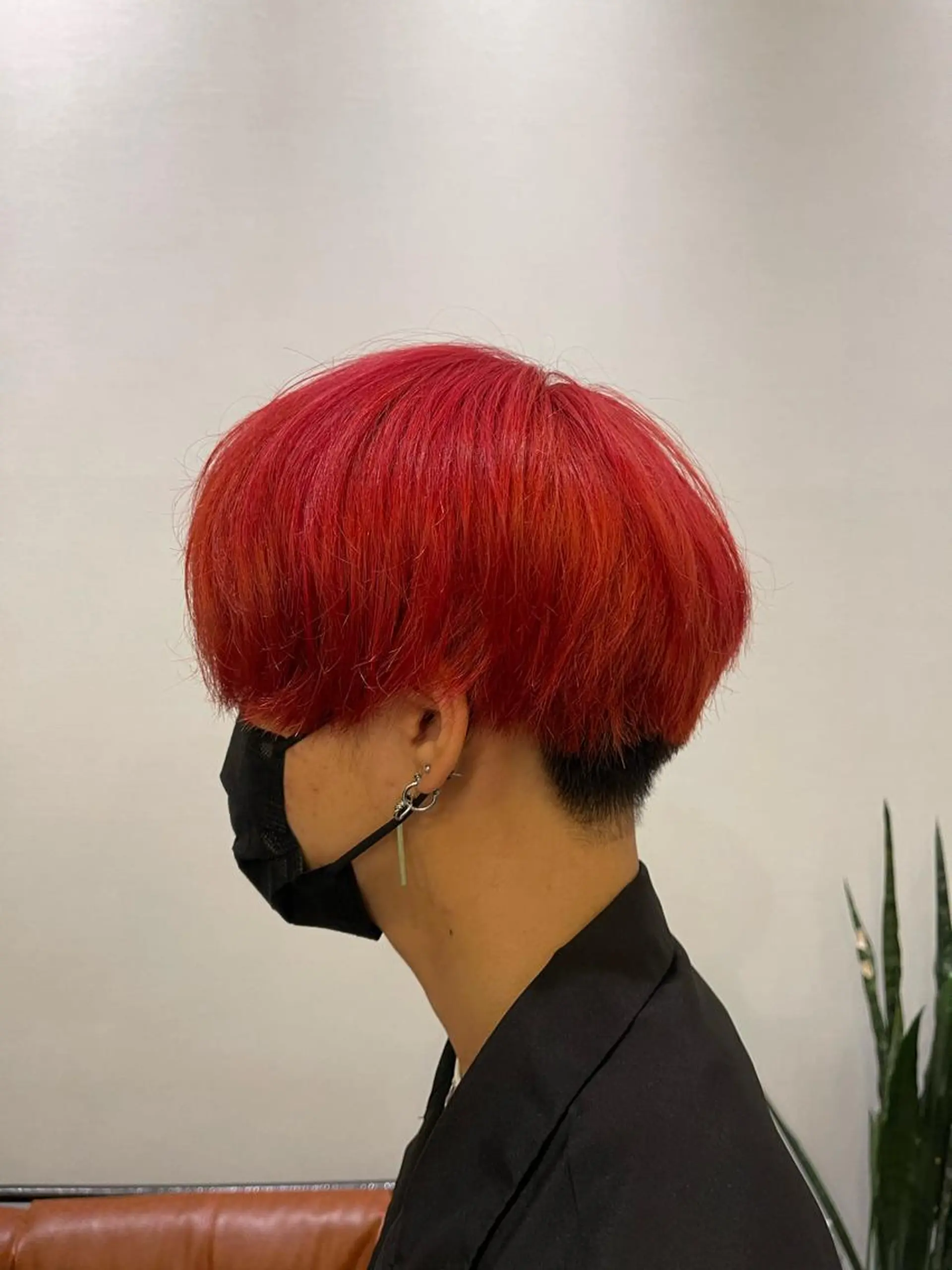 メンズ ヘアカラー 佐藤 海璃のヘアスタイル