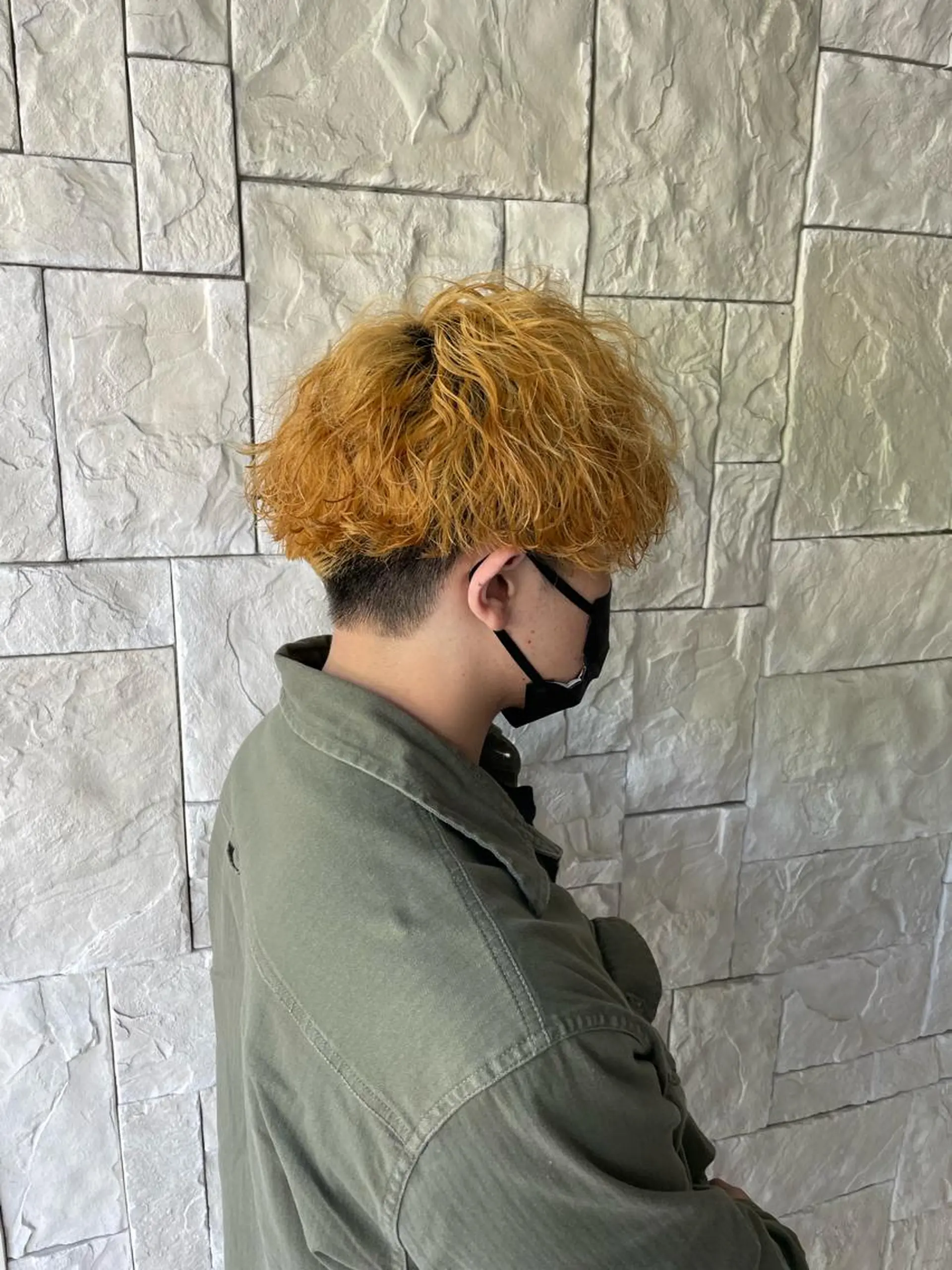 メンズ カット パーマ 一宮/稲沢/あま市 /小林好裕のヘアスタイル