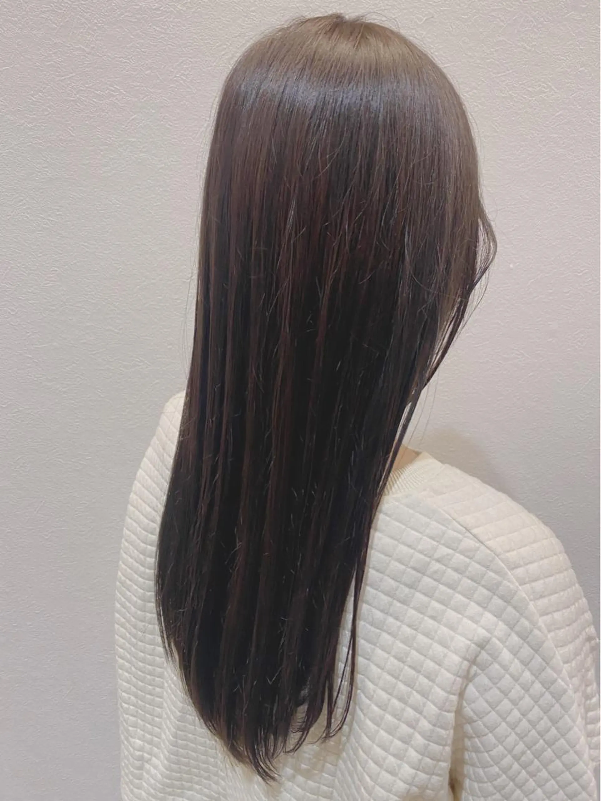 ロング カラー カット ヘアカラー 岡本 梨沙のヘアスタイル