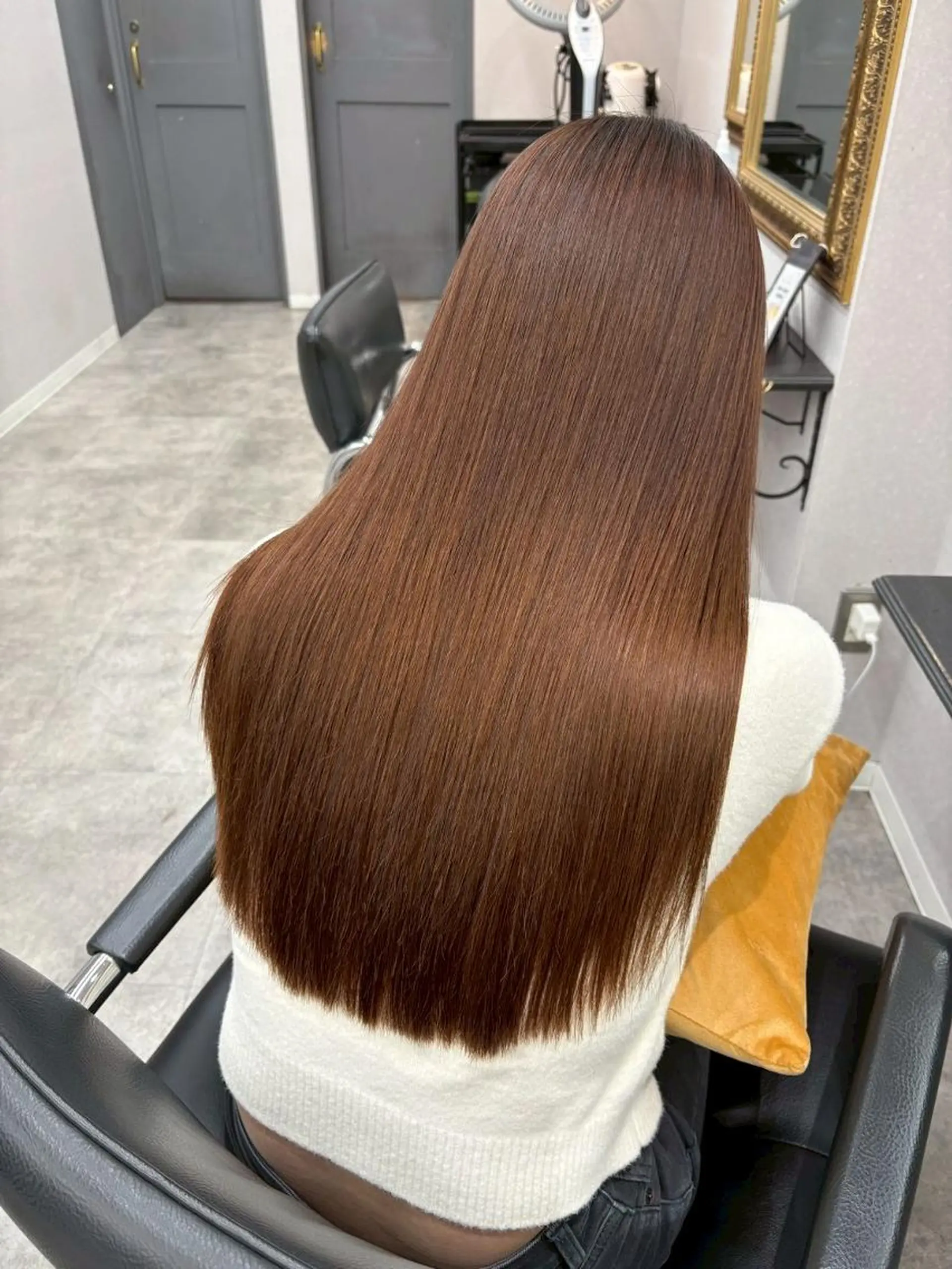 カラー ショートボブ ボブ N゜jillva ナンバージルバのヘアスタイル