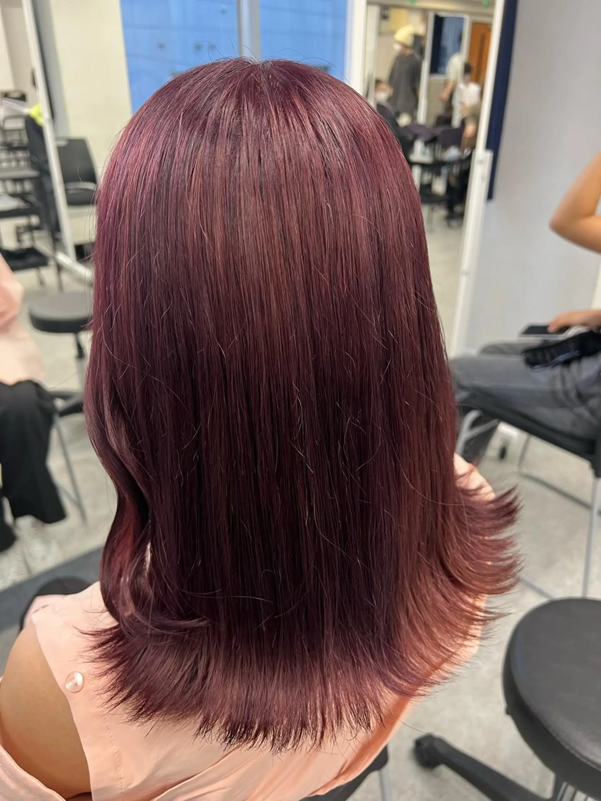 ミディアム 💖札幌カラー 指名No.1💖玲奈のヘアスタイル