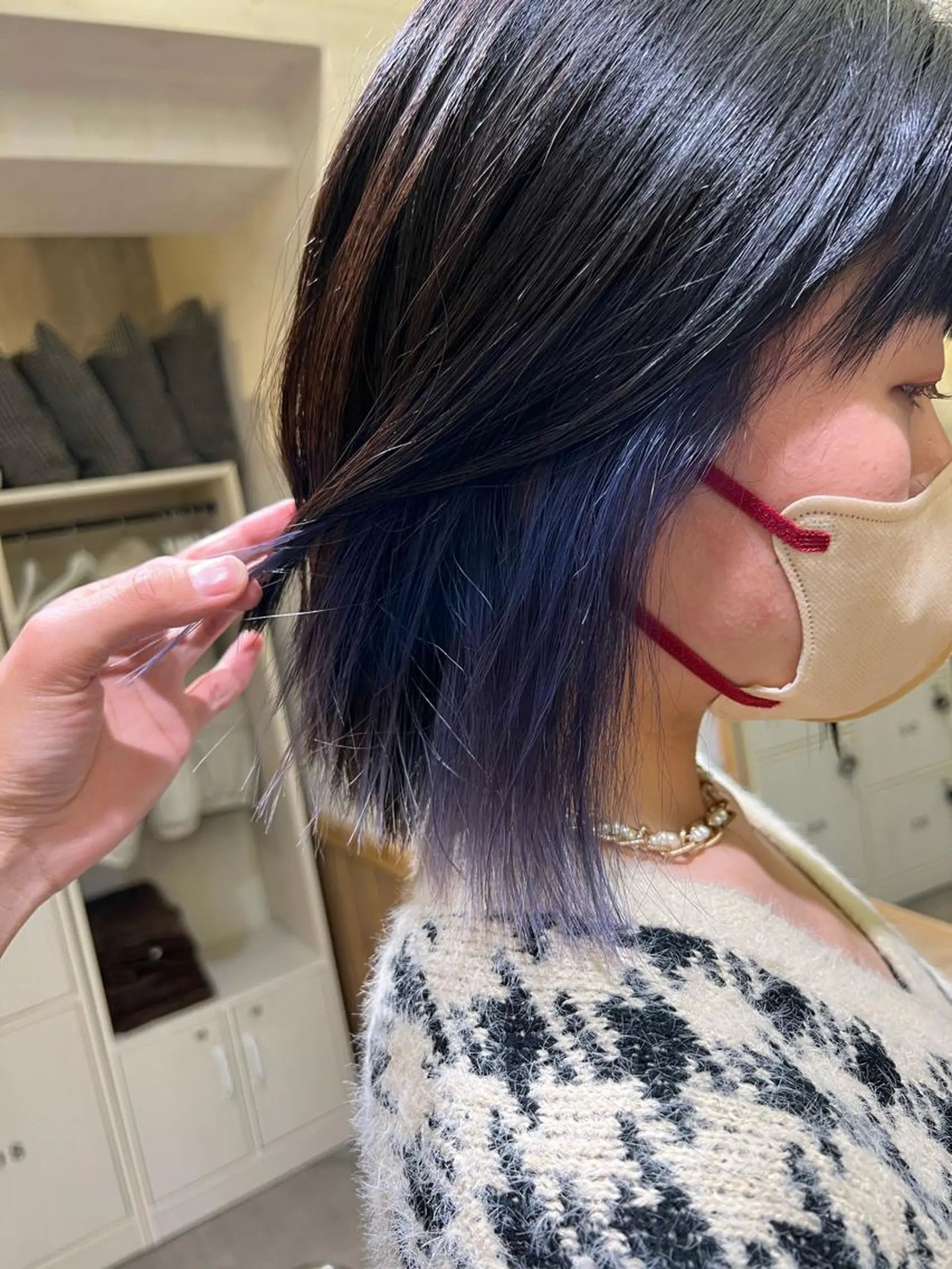 ショート ヘアカラー トリートメント 舘野 太嘉宏のヘアスタイル