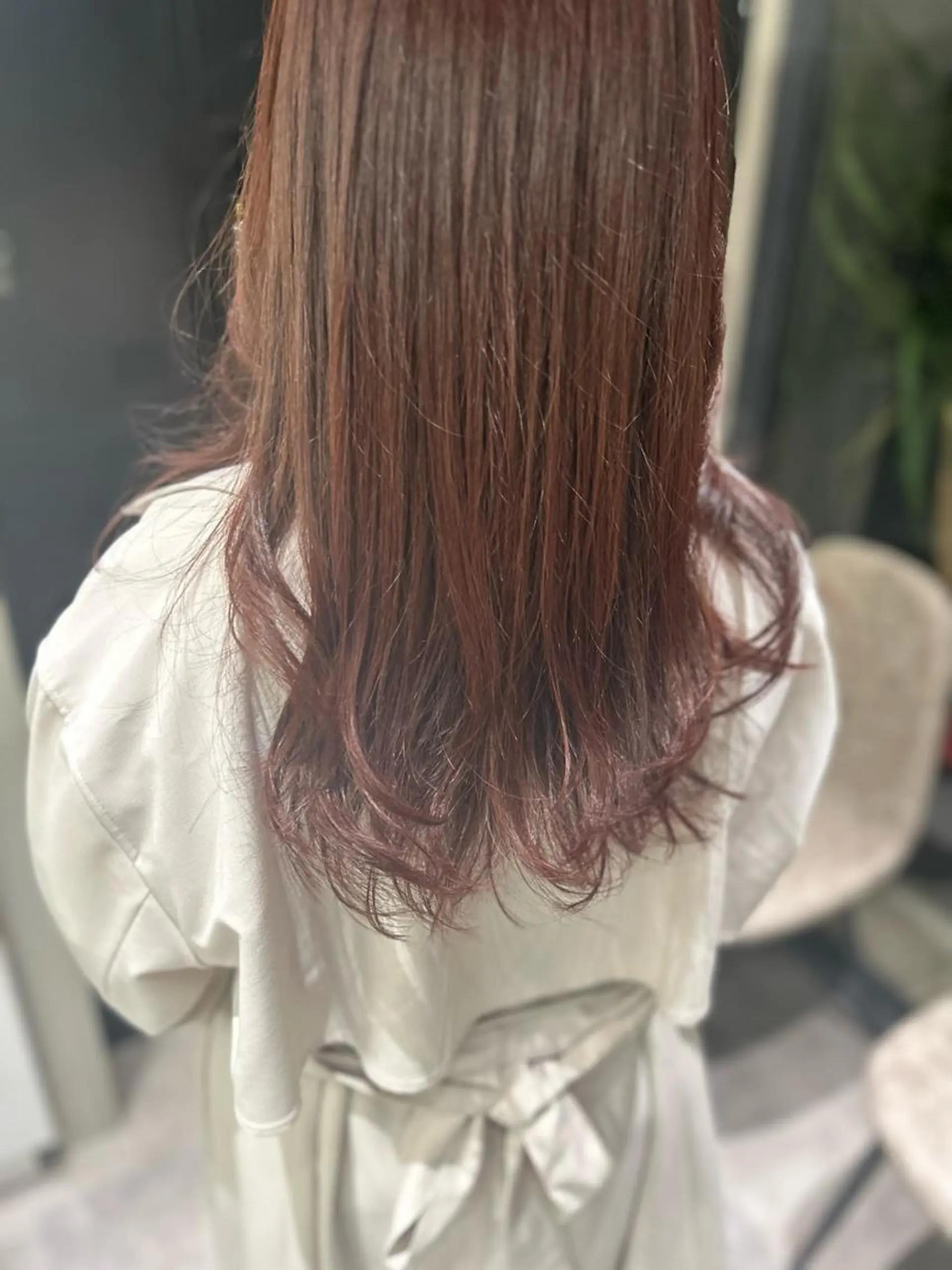 ロング カラー ベージュカラー ロング オルチャンヘア TATSUKI RESTIAのヘアスタイル