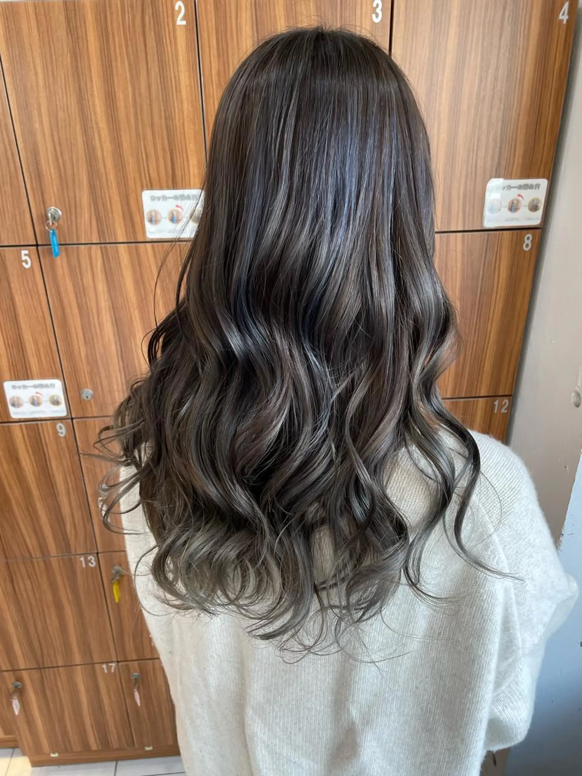 ロング カラー ヘアカラー トリートメント ☪︎⋆ hair & eye yuka˚✩のマツエク・マツパデザイン