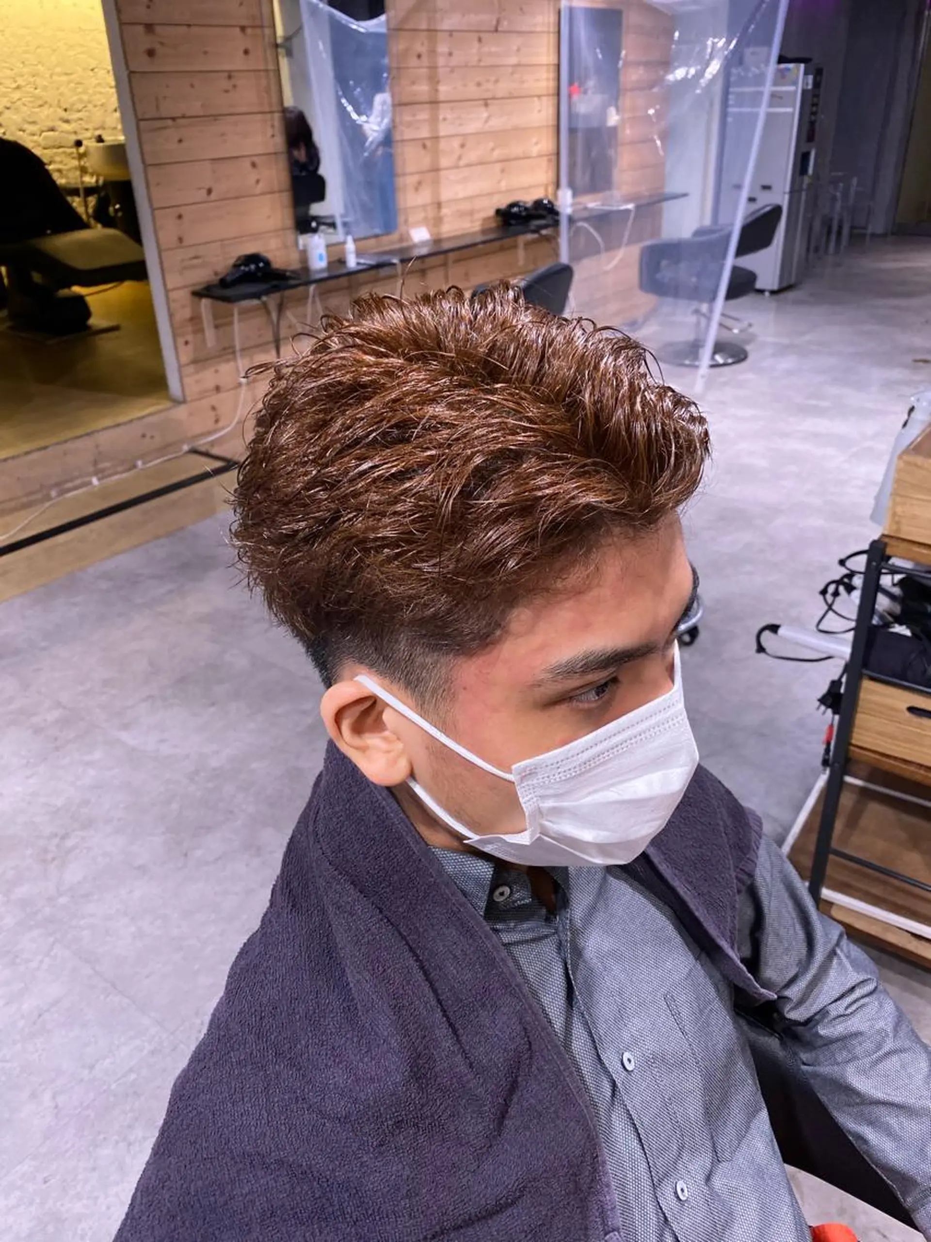 カラー メンズ カット ヘアカラー トリートメント ヘアセット メンズヘア特化 パーマ 縮毛矯正🔷のヘアスタイル