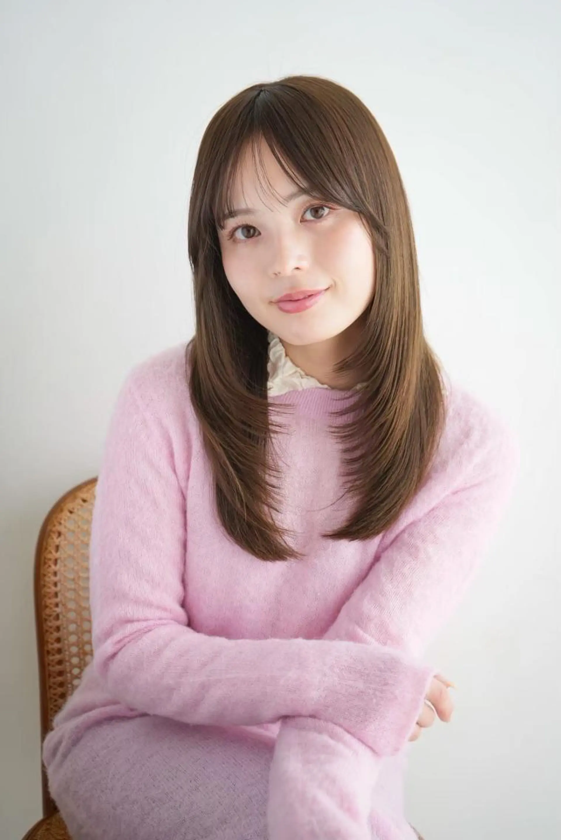 ミディアム 縮毛矯正/ショート 長岡/姉崎宏実🌿のヘアスタイル