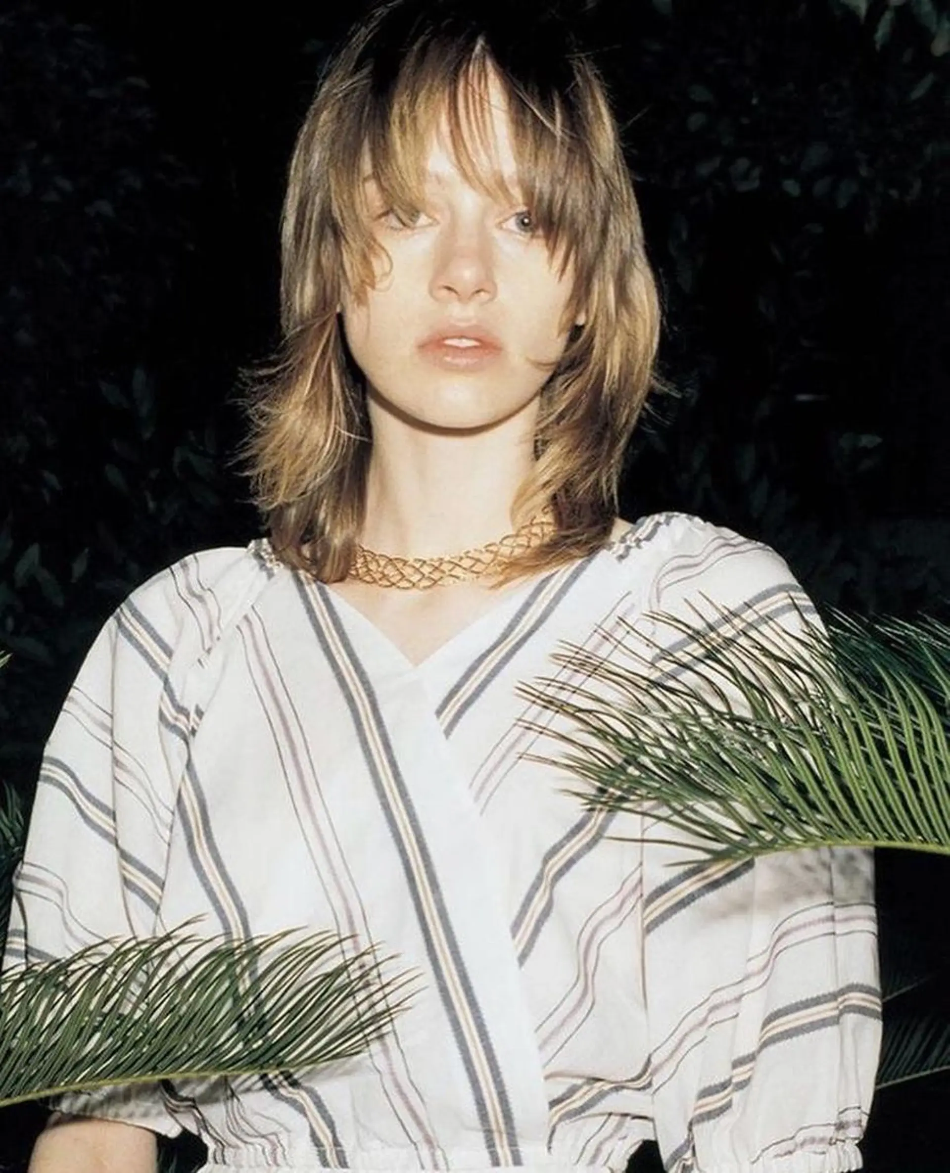 ミディアム カラー パーマ ボブパーマコテ巻き風 パーマNo1深江秀平のヘアスタイル