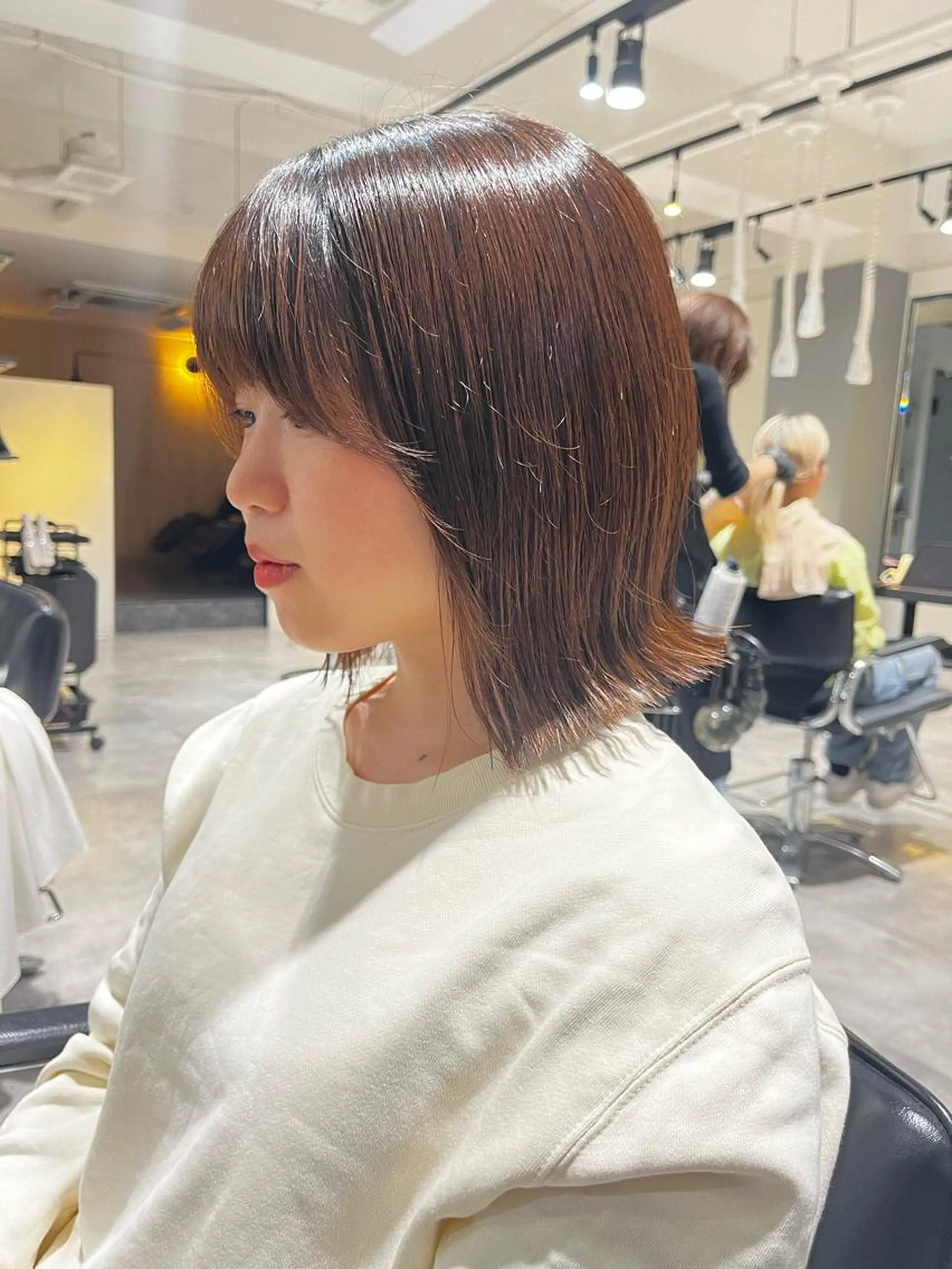 ミディアム GIEN 末吉 海斗のヘアスタイル