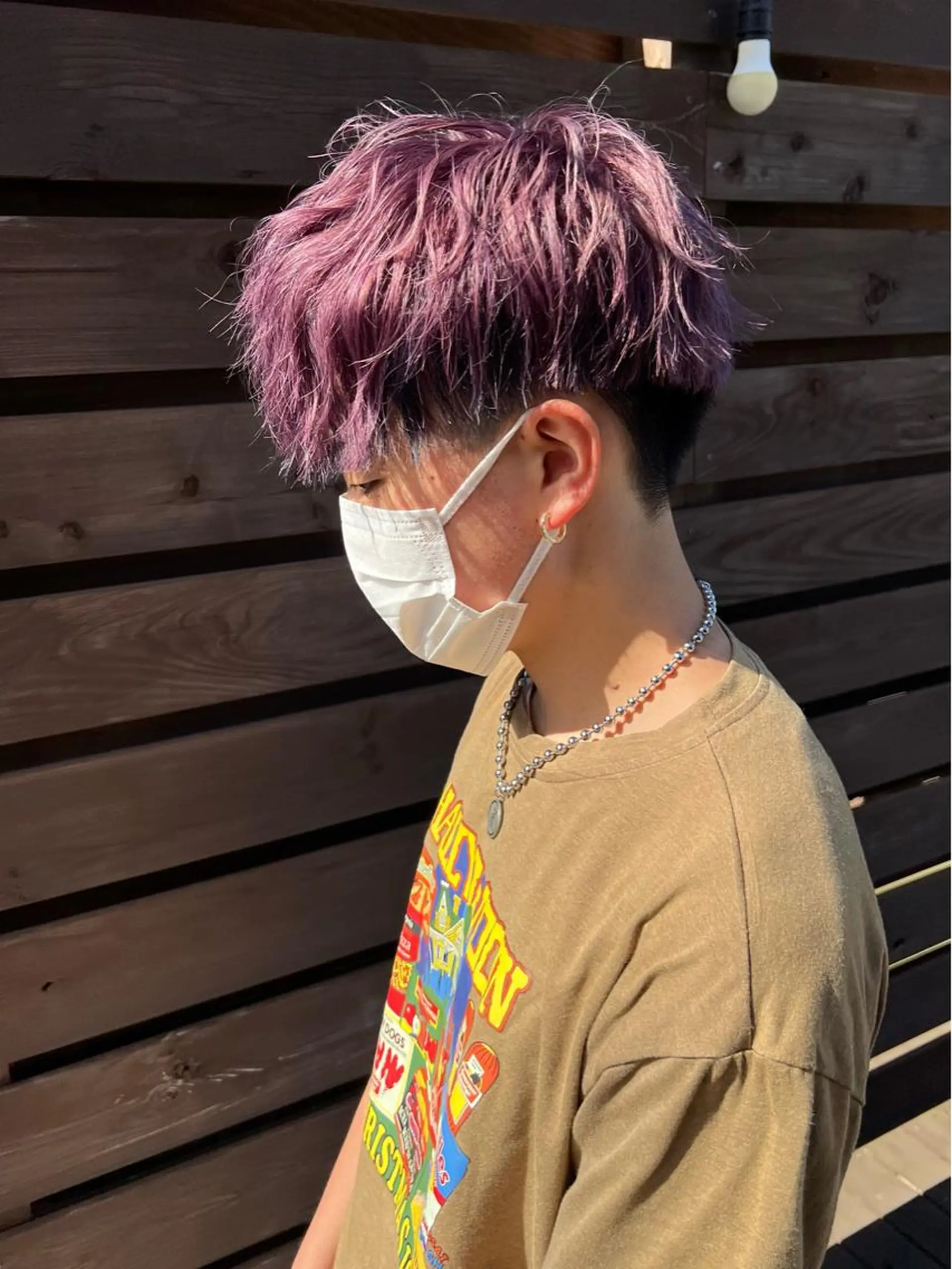 カラー メンズ 🔷メンズフェザー スタイル🔹竹内凌のヘアスタイル