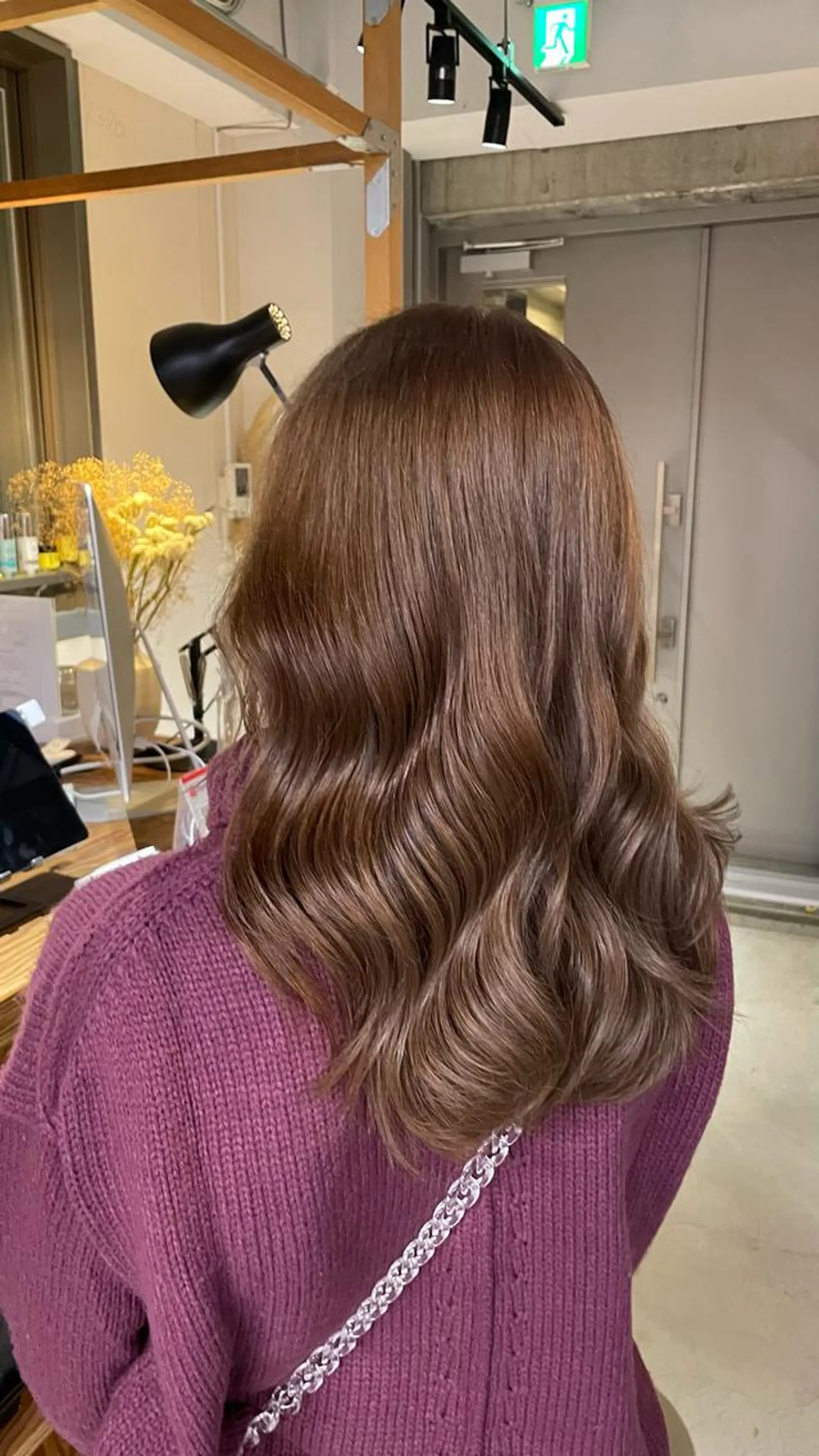 セミロング カラー ヘアアレンジ ゆるふわガーリーst yle🩰yuukaのヘアスタイル