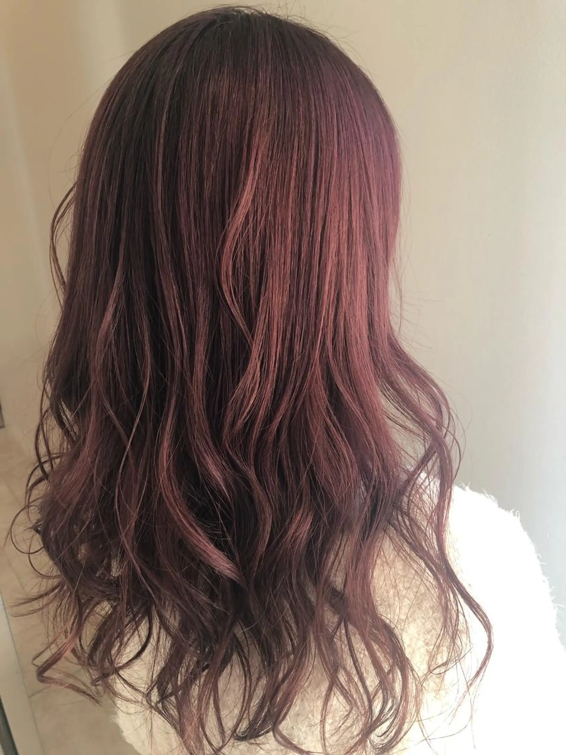 ロング カラー 盛れるレイヤーカット 得意🌹井上美沙のヘアスタイル