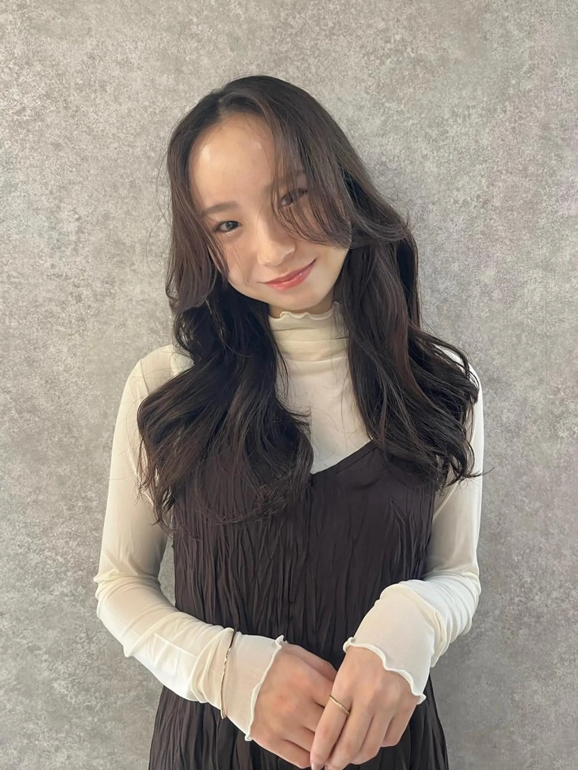 ロング カラー 村田梨乃/ minim hairのヘアスタイル